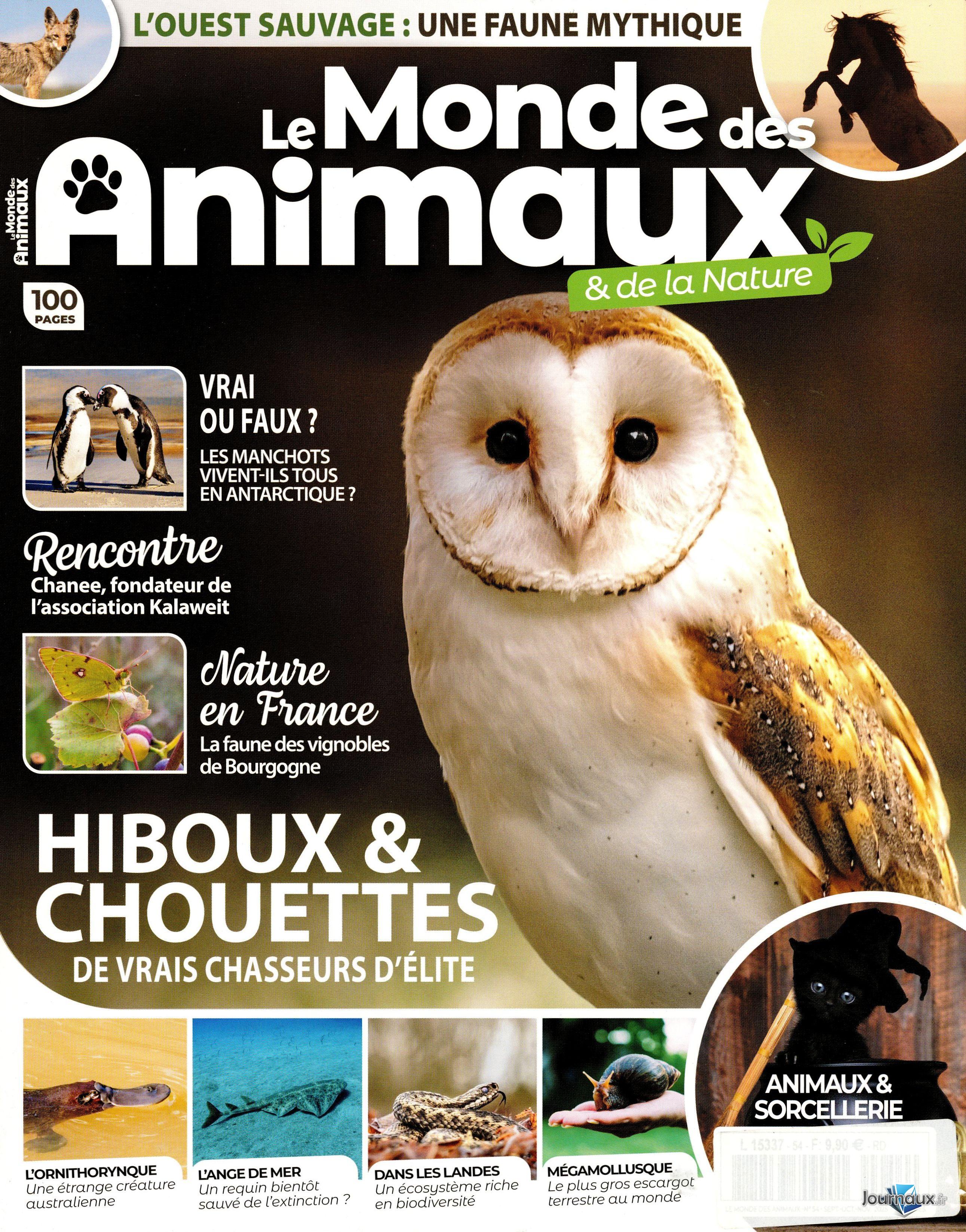 Le Monde des Animaux (Pack) n° 57 2026-06-23