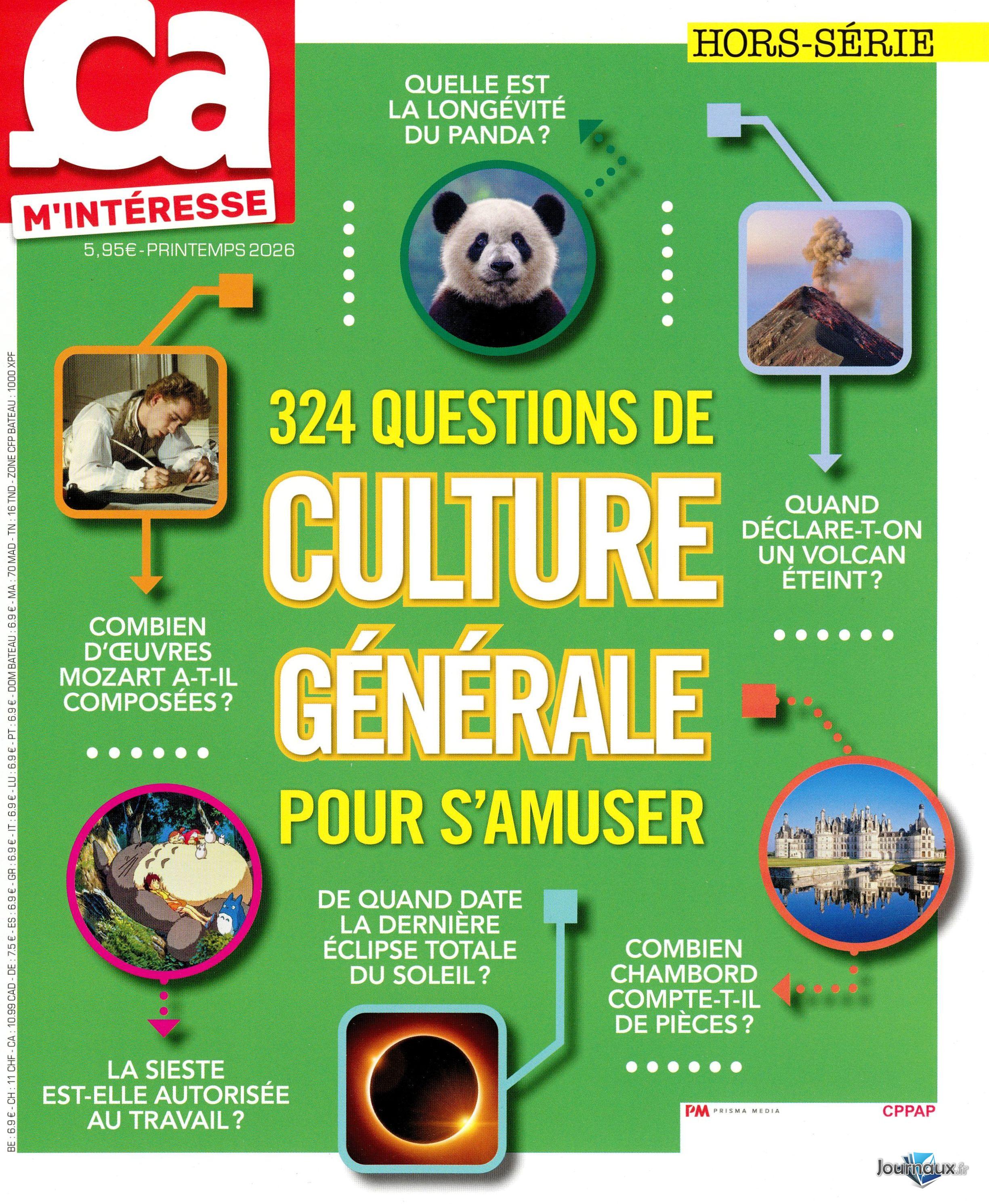 Ça M'Intéresse + Ça M'Interésse Histoire n° 542 2026-03-26