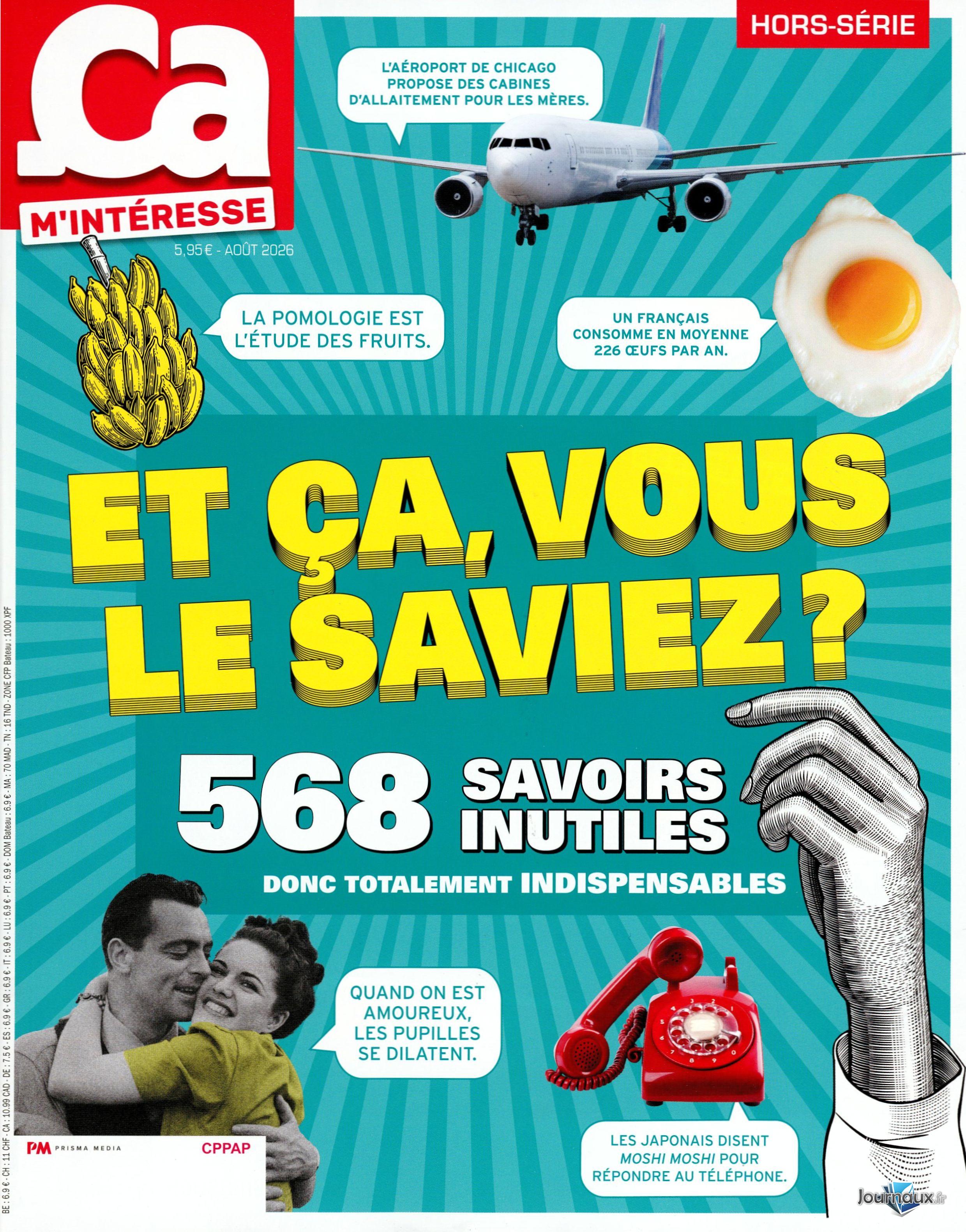 Ça M'Intéresse + Ça M'Interésse Histoire n° 547 2026-08-21