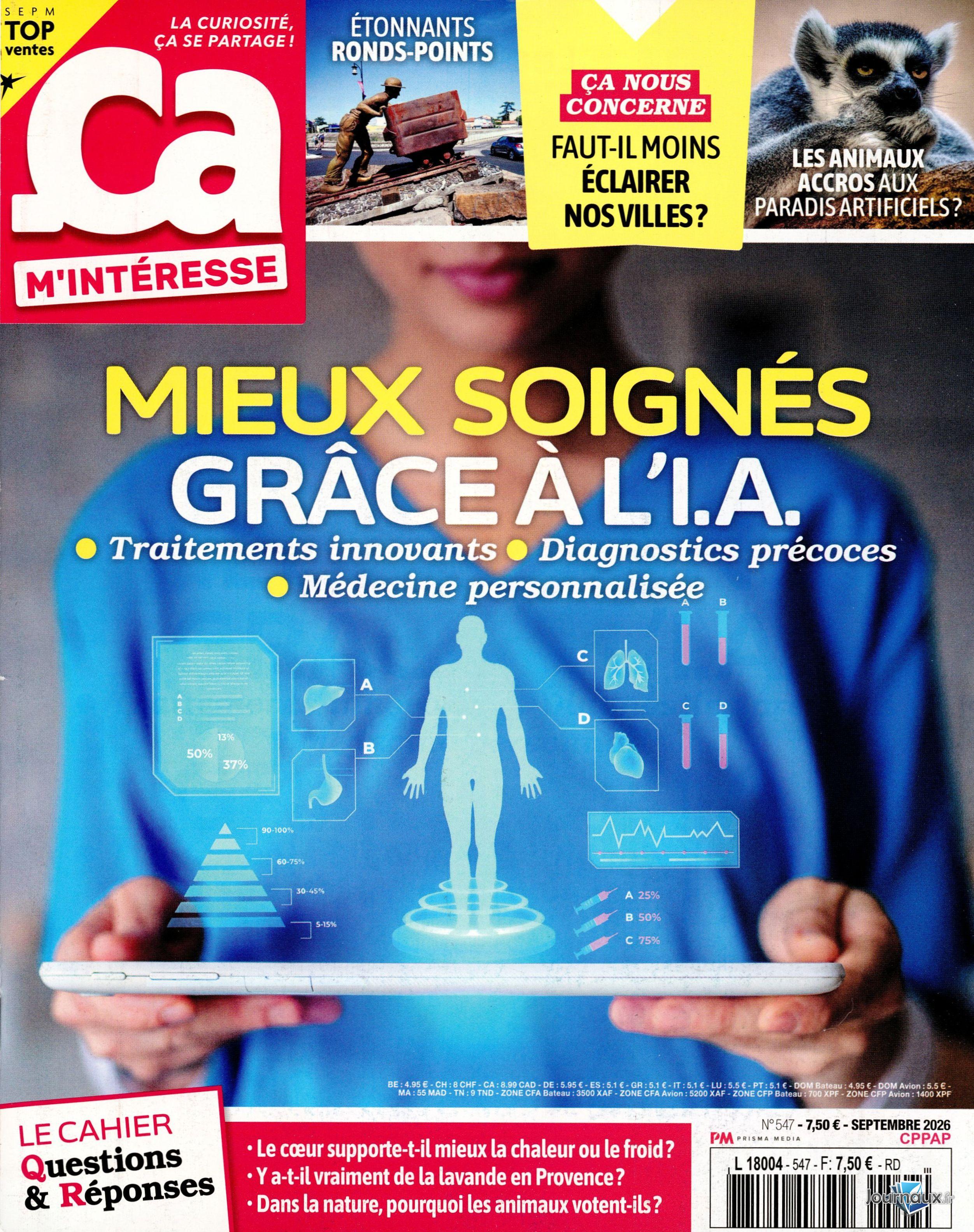 Ça M'Intéresse + Ça M'Interésse Histoire n° 547 2026-08-21