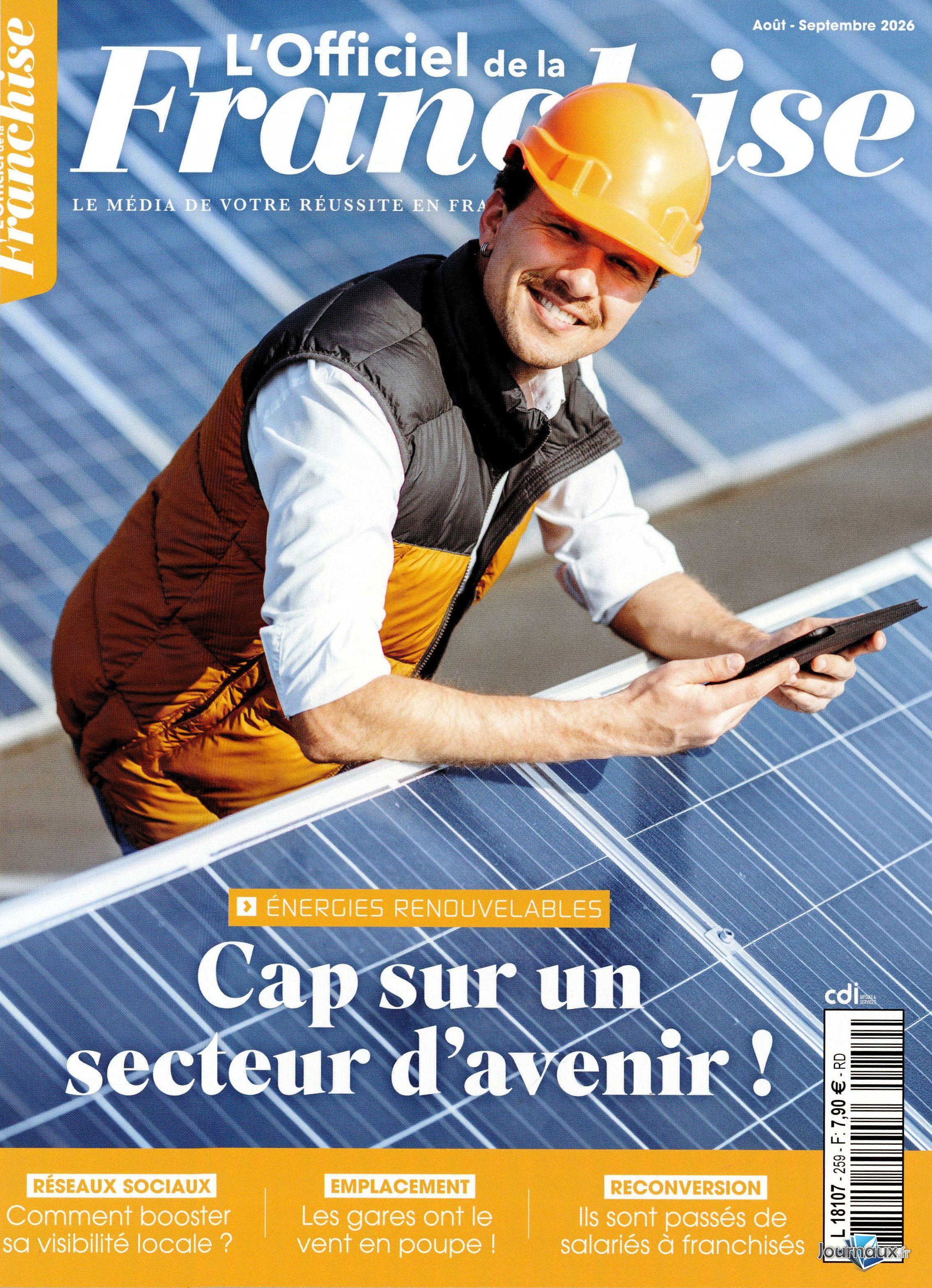 L'Officiel de la Franchise n° 259 2026-09-04