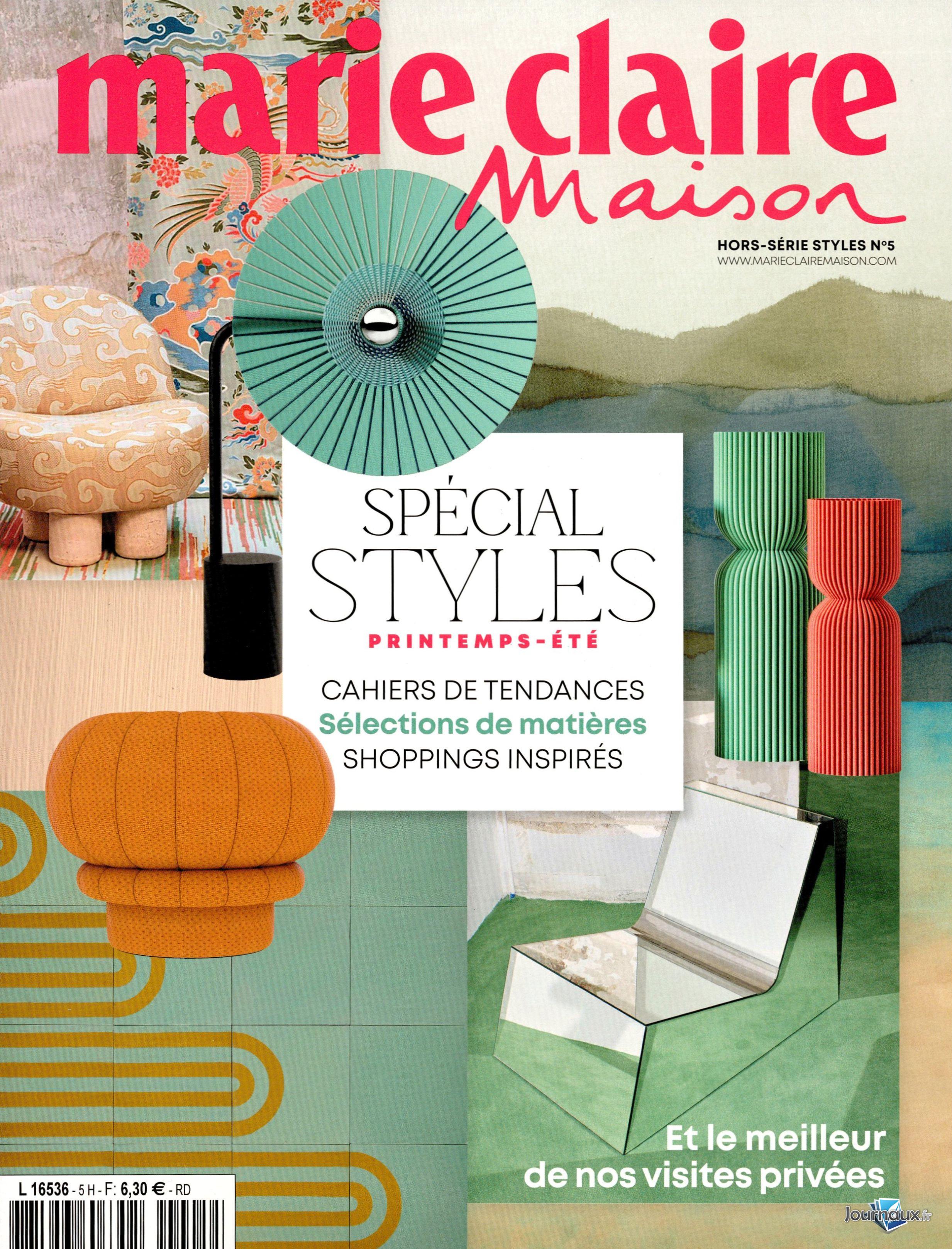 Marie Claire Maison + Marie Claire Maison Hors-Série Styles n° 554 2024-11-27