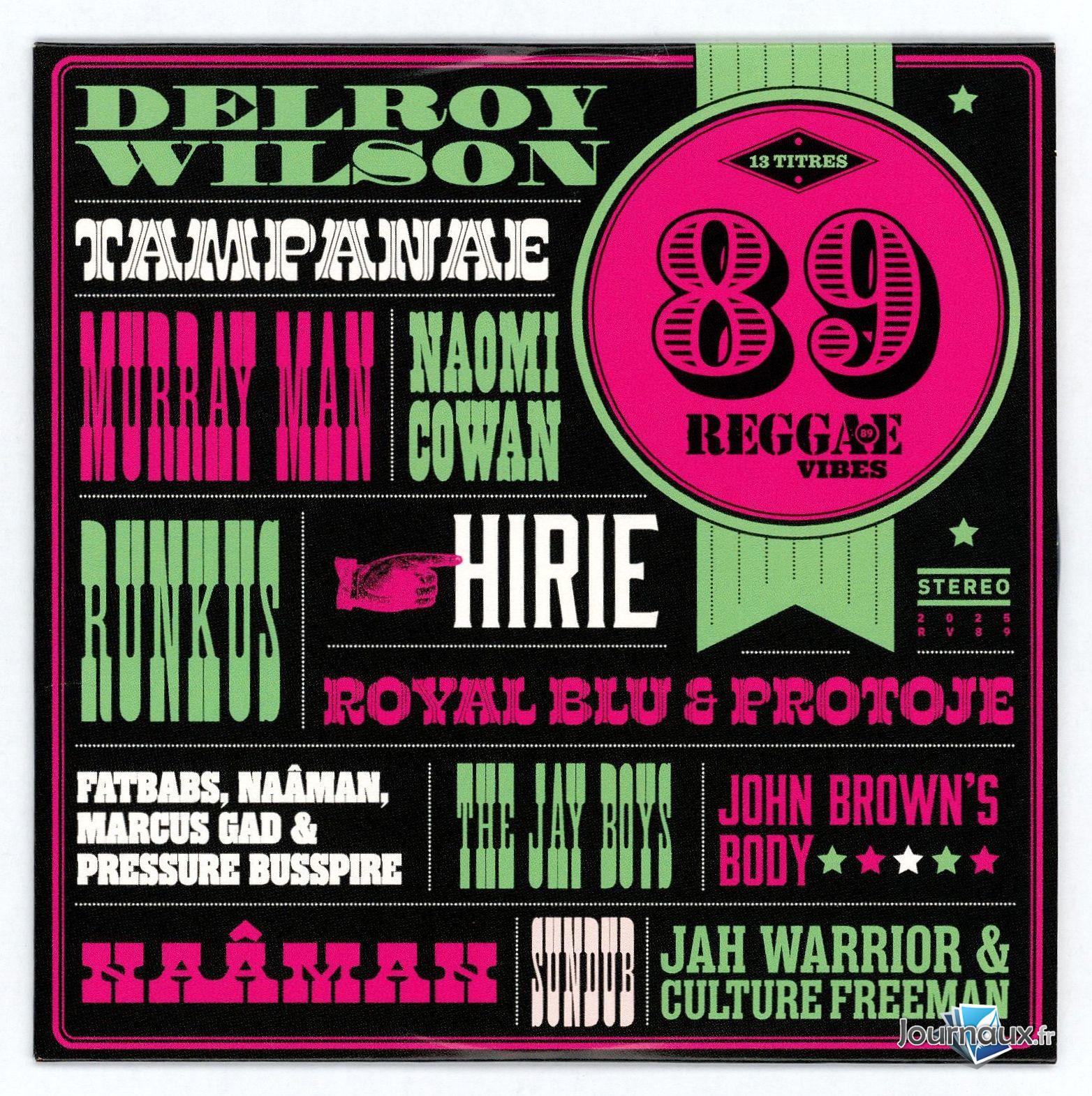Reggae Vibes n° 89 2025-07-24