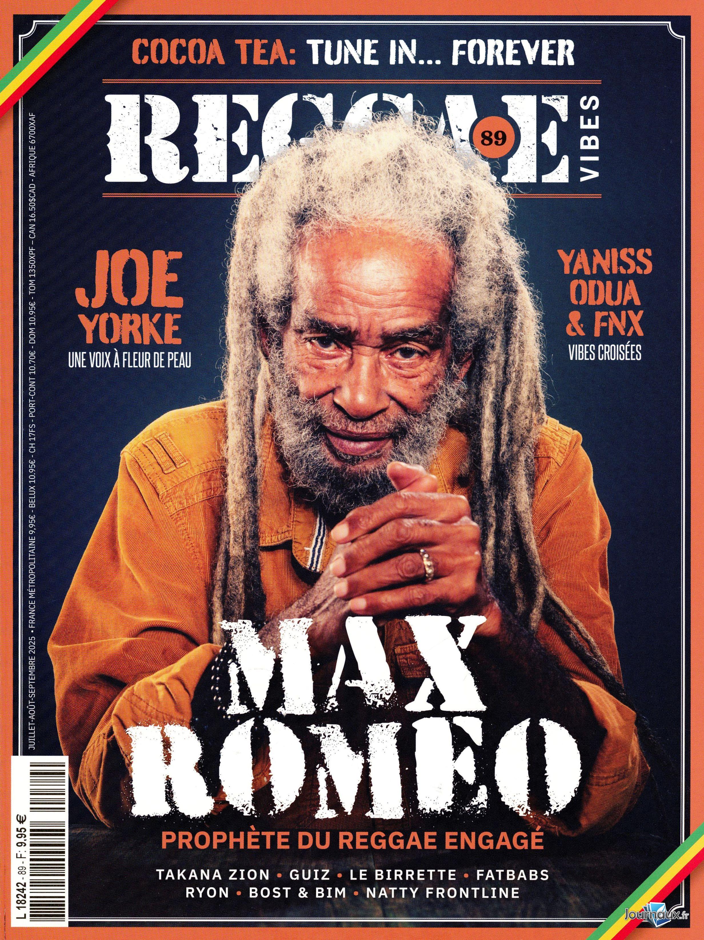 Reggae Vibes n° 89 2025-07-24