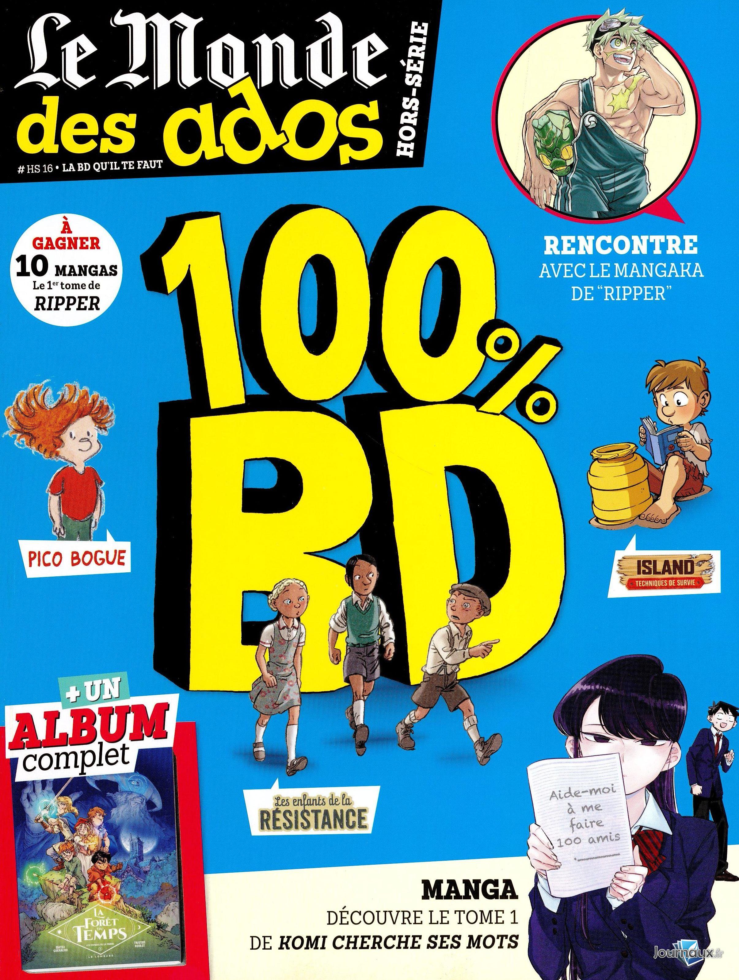 Offre Spécial Le Monde des Ados + Hors-Série BD n° 498 2022-06-29