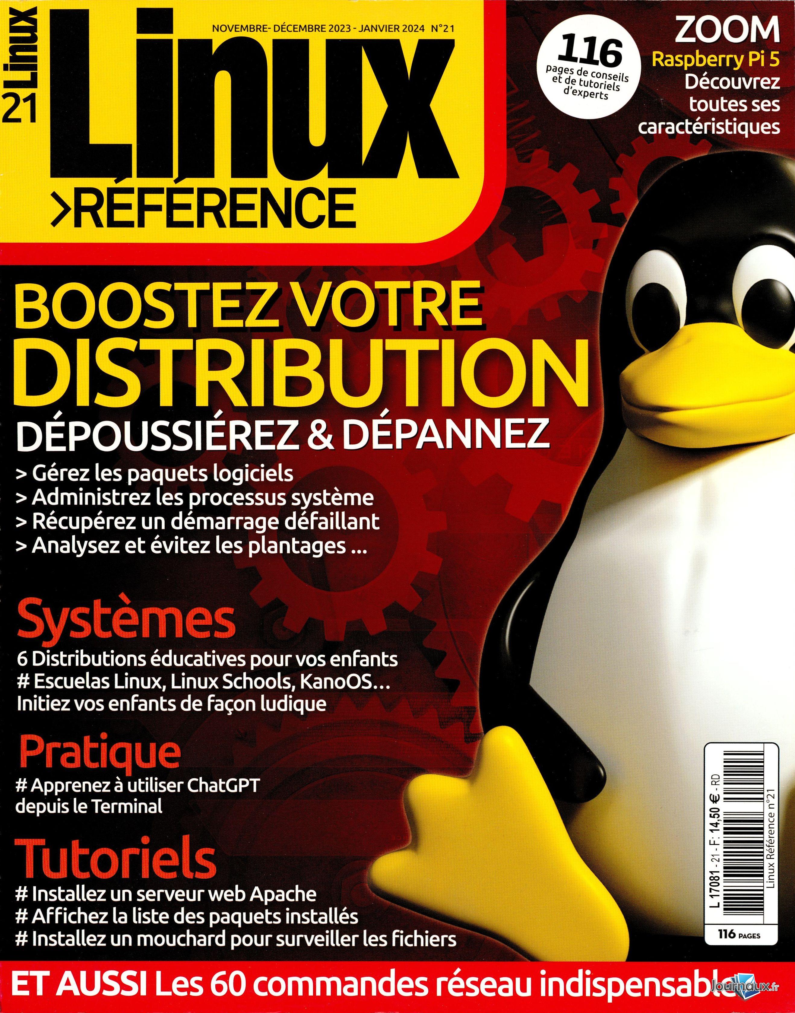 Offre Linux Référence + 2 Numéros n° 27 2025-06-03