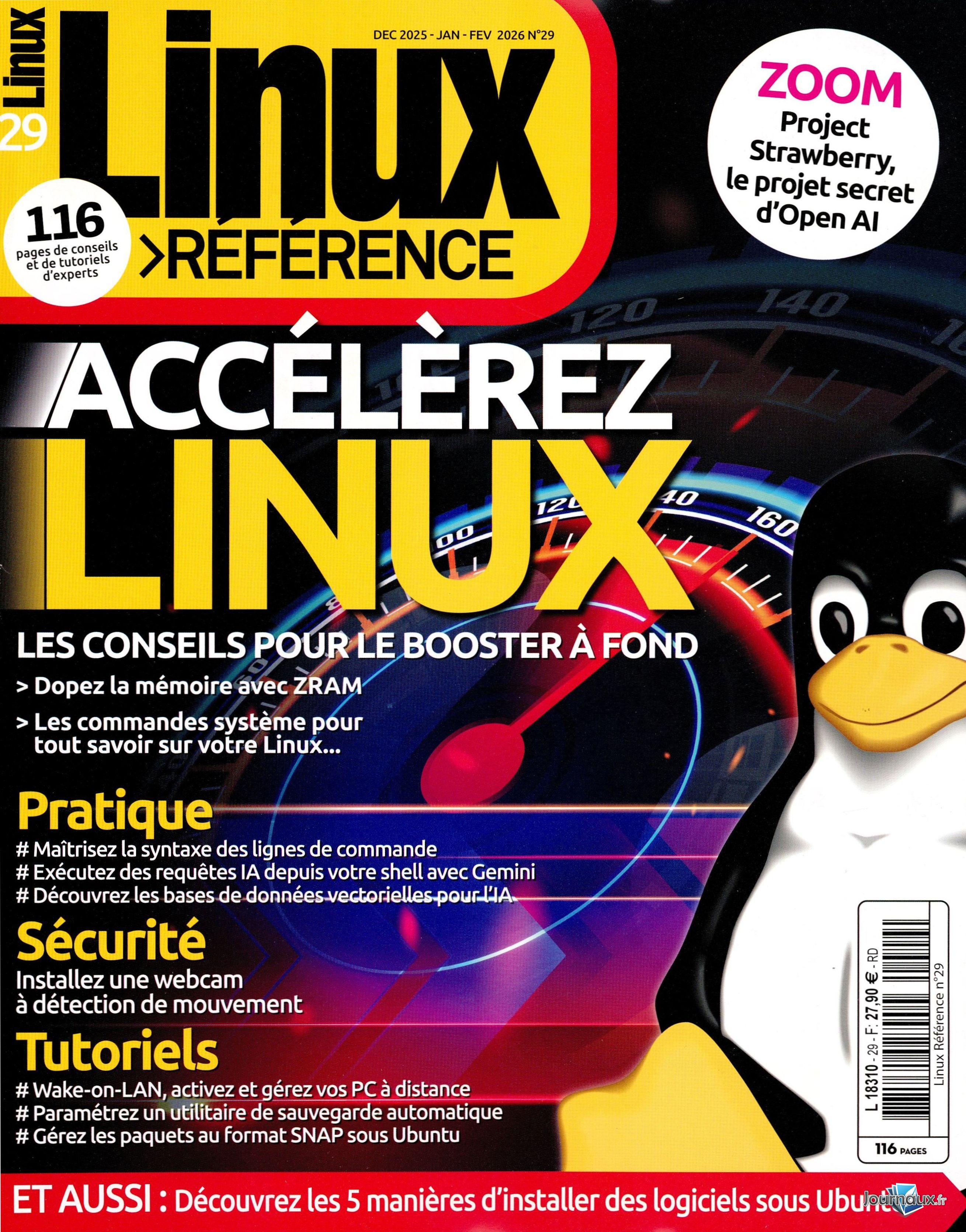 Offre Linux Référence + 2 Numéros n° 29 2025-11-27