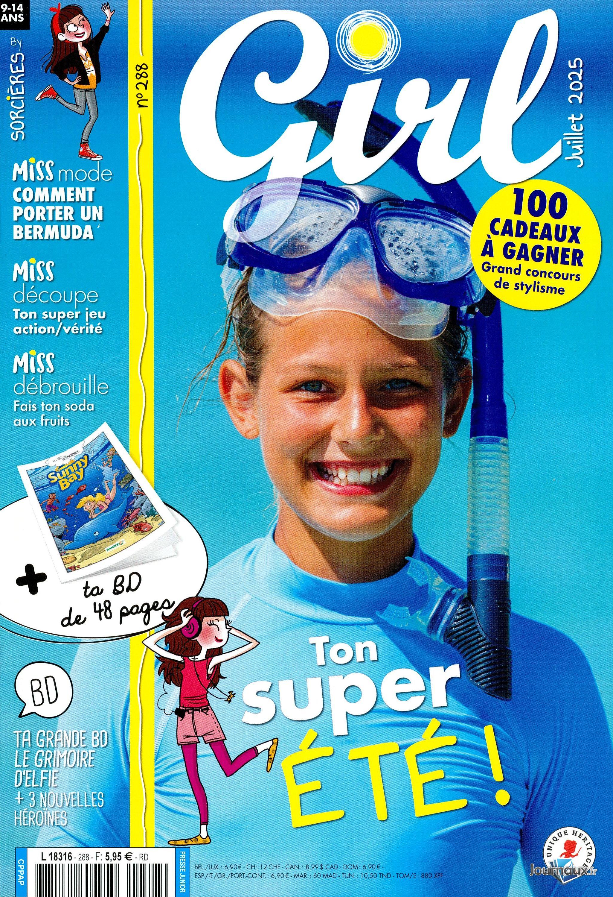 Girl + cadeau  n° 288 2025-06-24