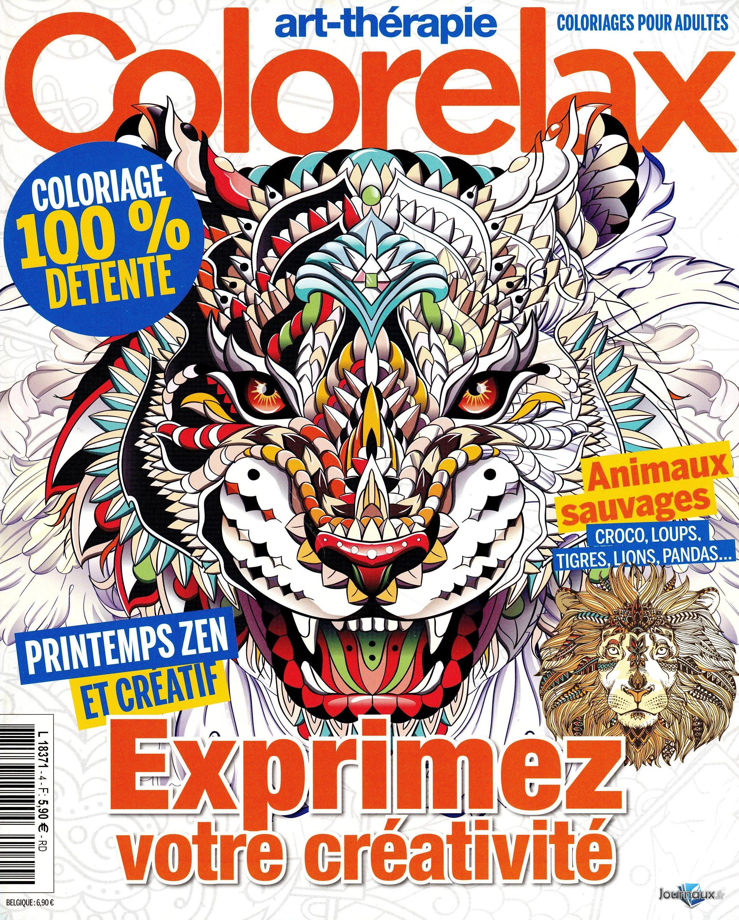 Colorelax + numéro gratuit n° 10 2021-09-17
