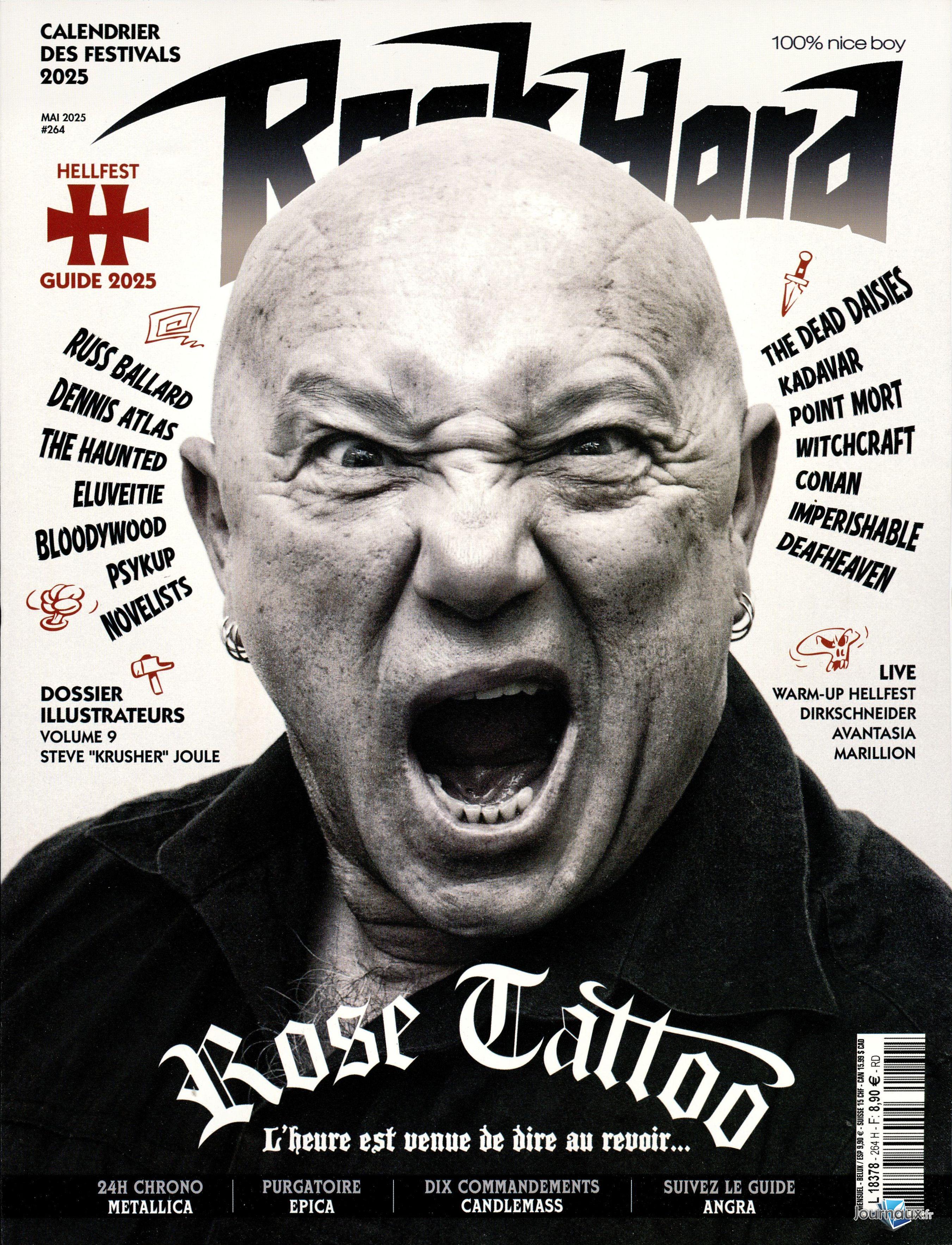 Rock Hard  n° 264 2025-05-09