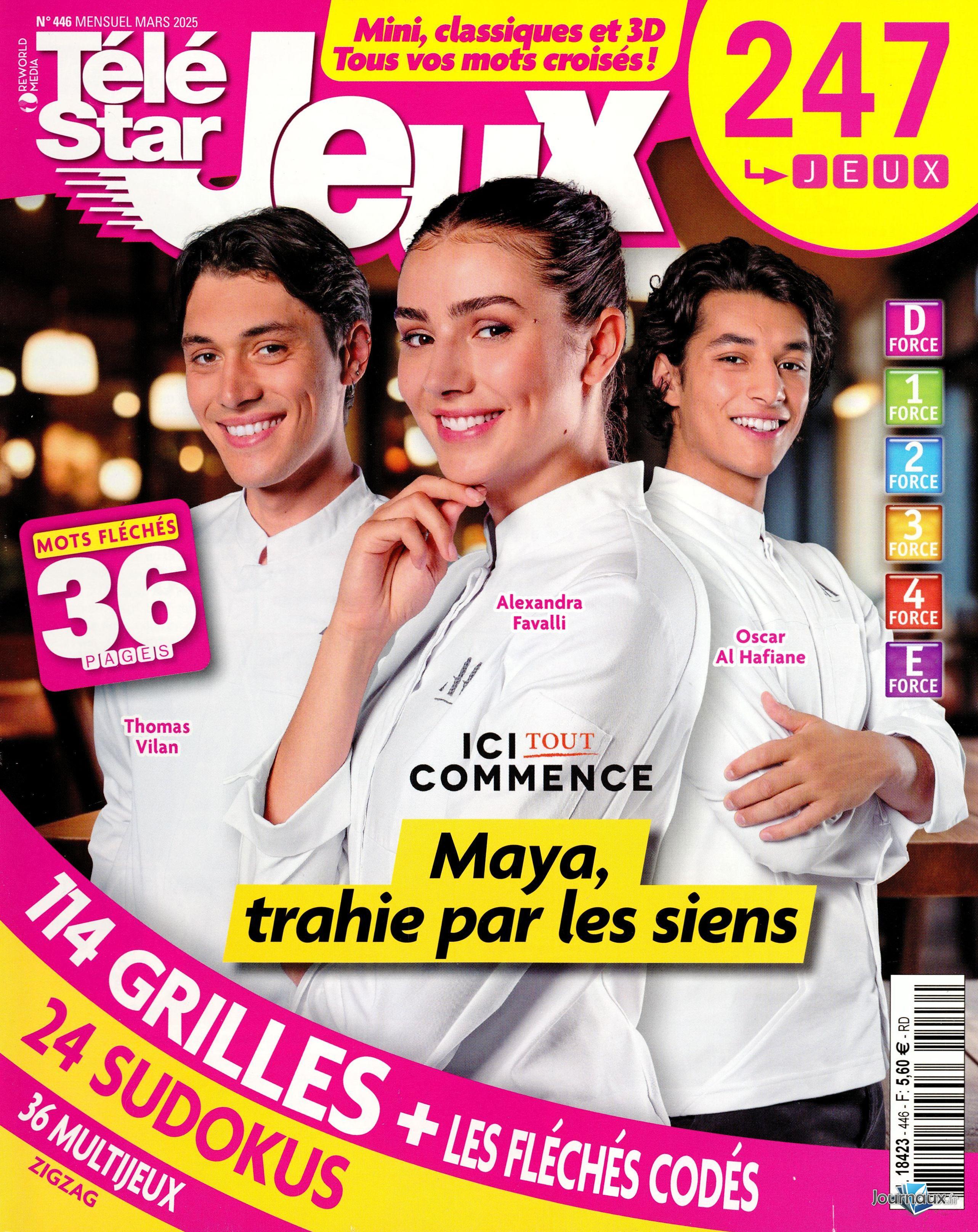 Télé Star Jeux + Télé Star Jeux Hors-Série n° 446 2025-02-21