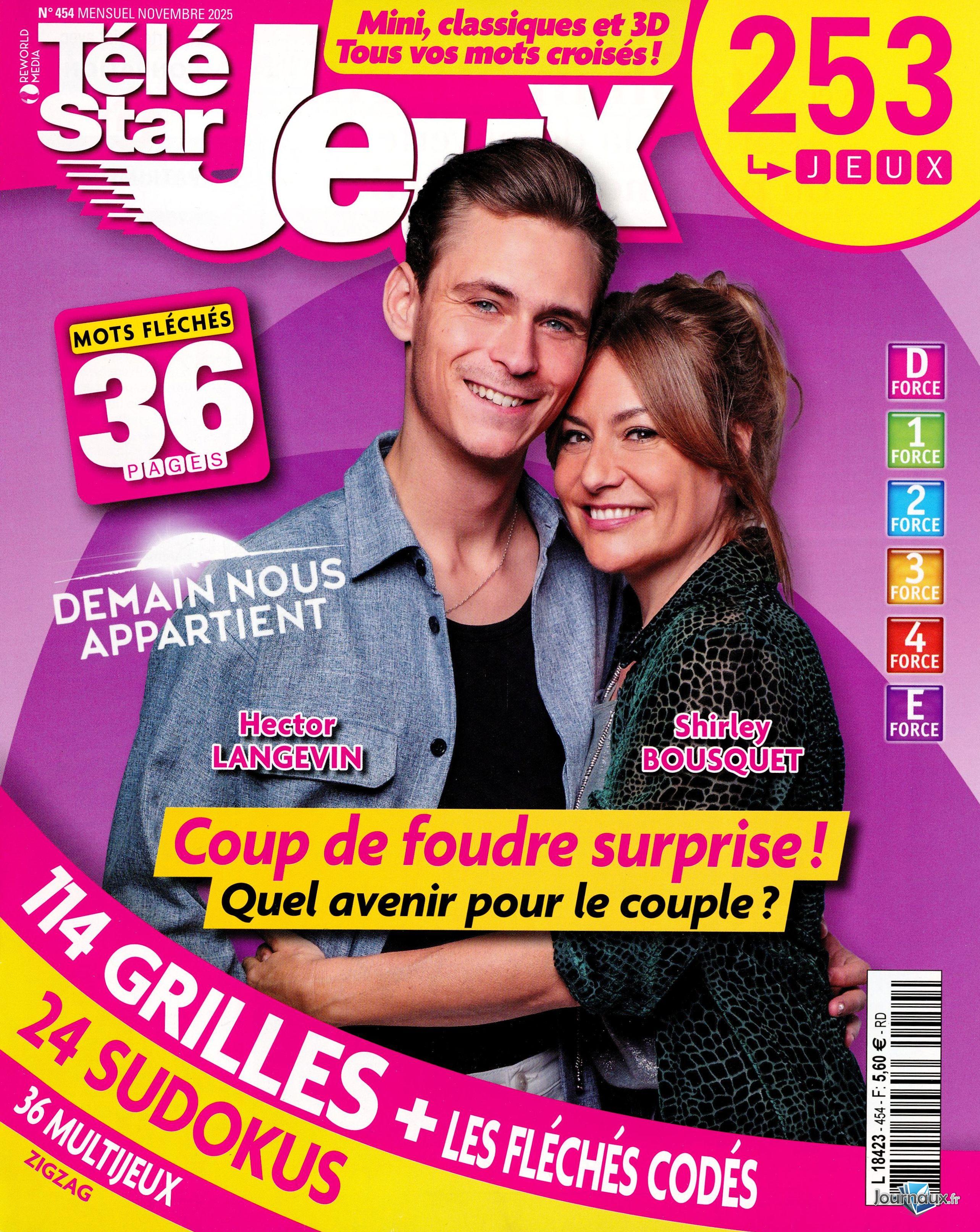 Télé Star Jeux + Télé Star Jeux Hors-Série n° 454 2025-10-17