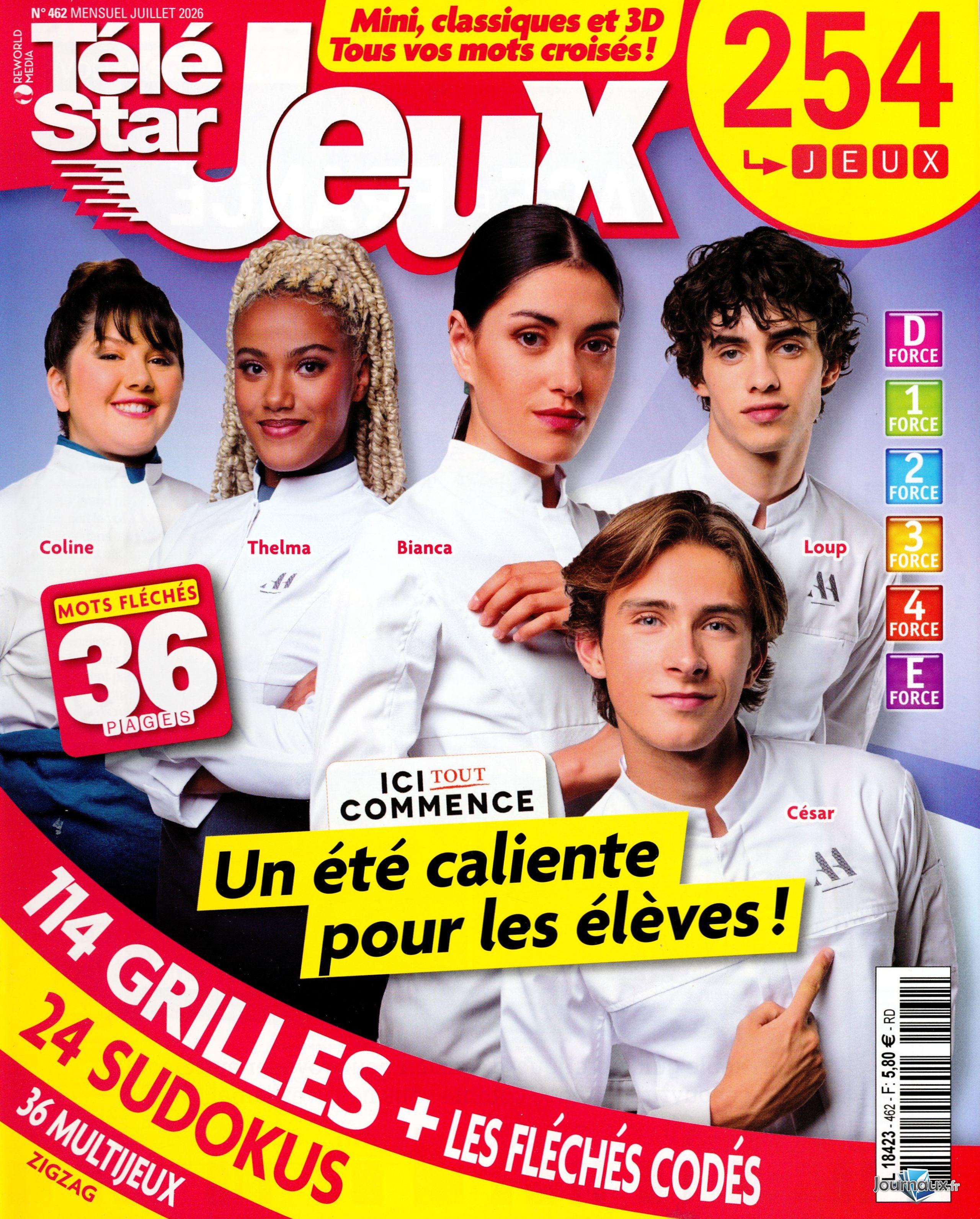 Télé Star Jeux + Télé Star Jeux Hors-Série n° 462 2026-06-19