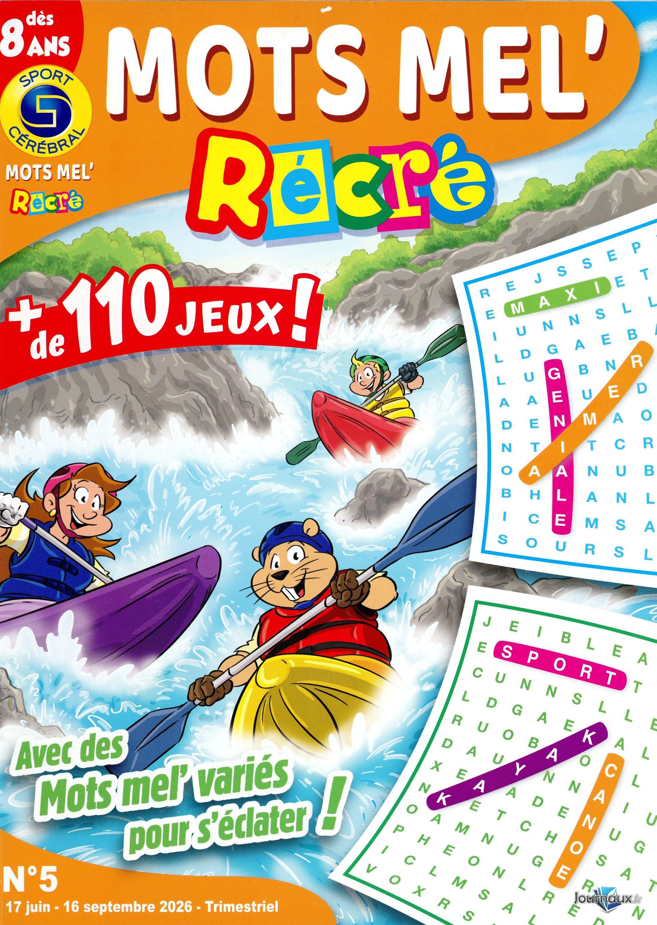 SC Mots Mel' Récré dès 8 ans n° 5 2026-06-17