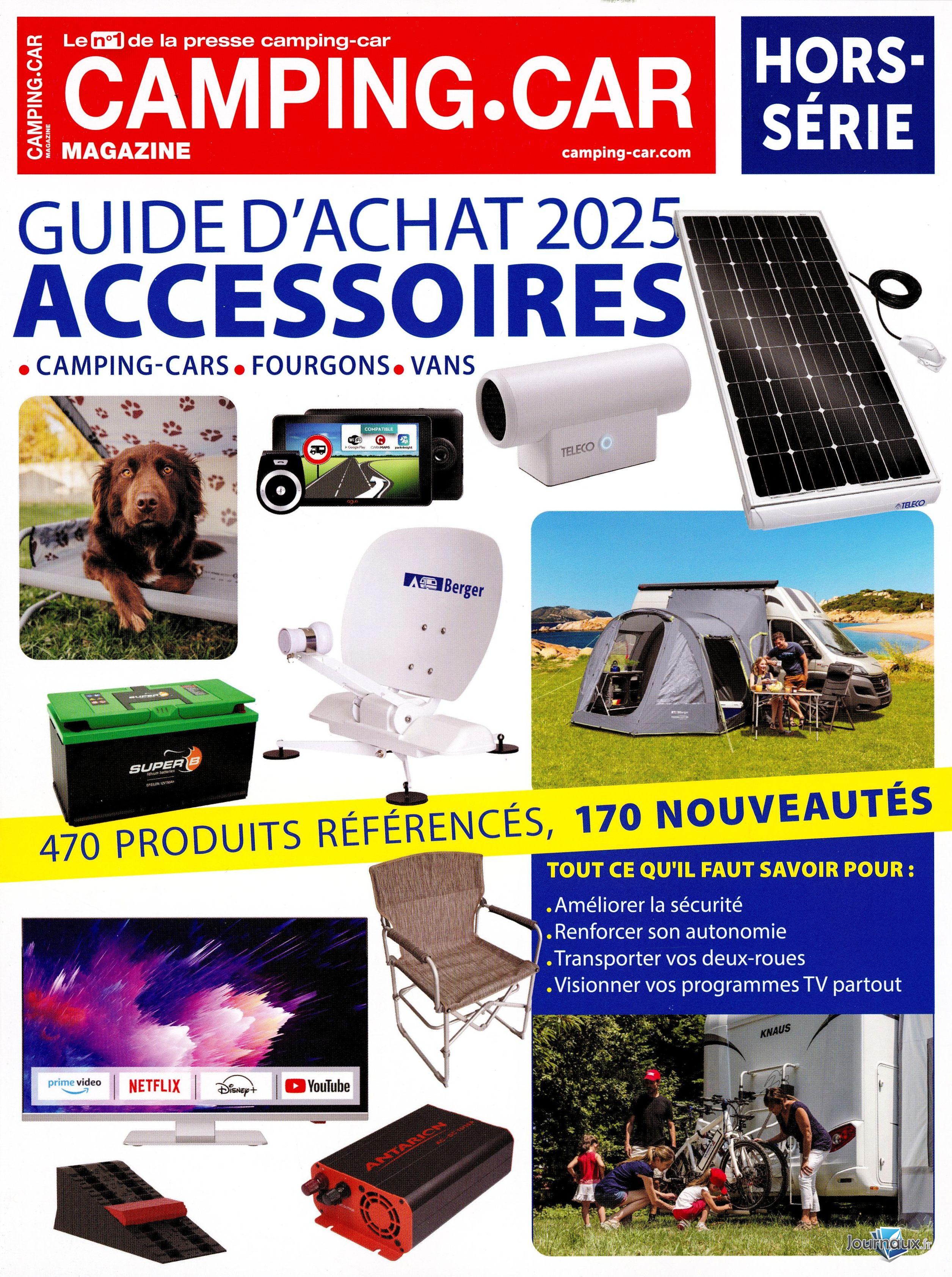 Camping-Car Magazine + Hors-Série accessoires  n° 386 2025-06-06
