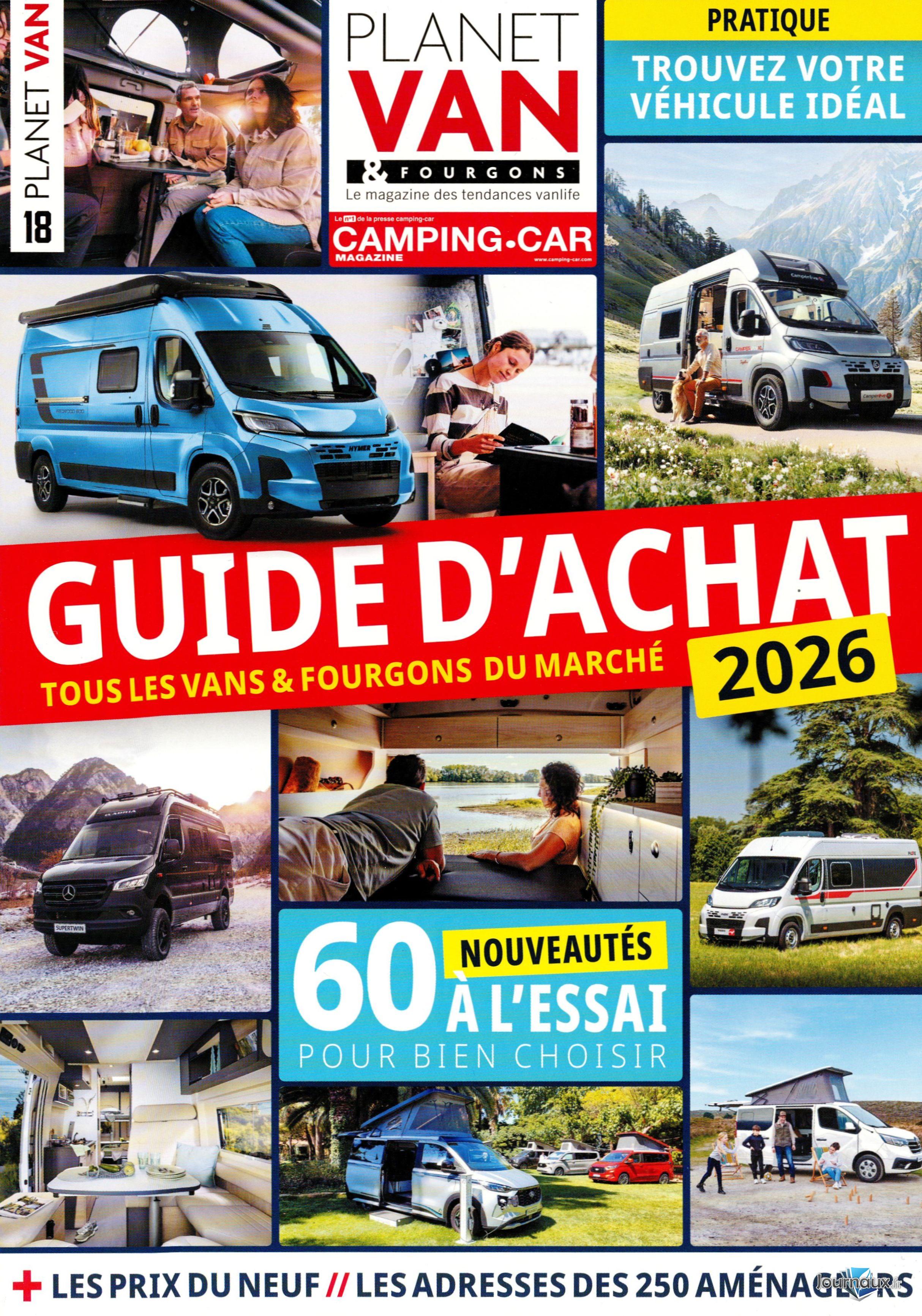 Camping-Car Magazine + Hors-Série accessoires  n° 393 2026-02-03