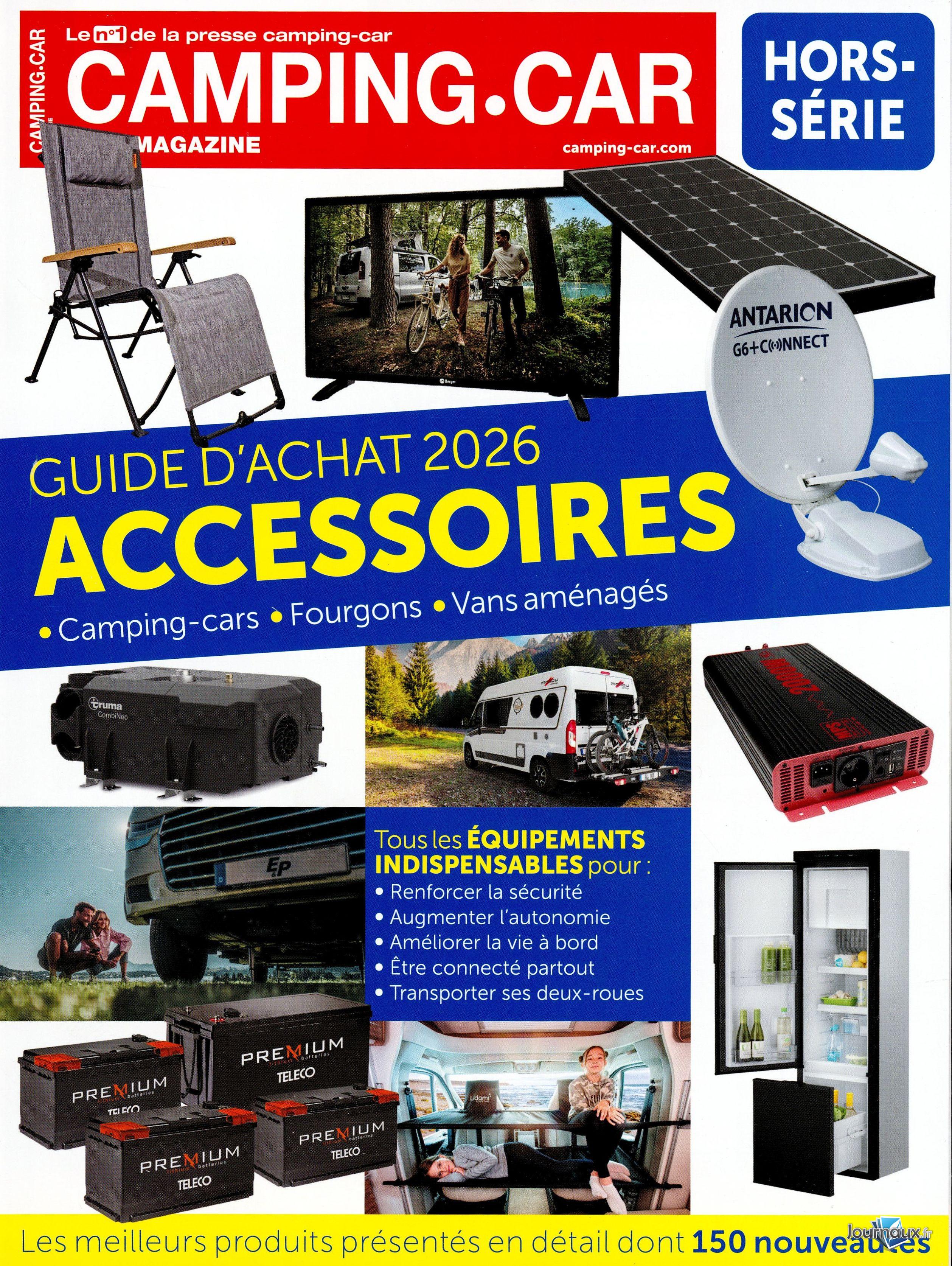 Camping-Car Magazine + Hors-Série accessoires n° 397 2026-06-02