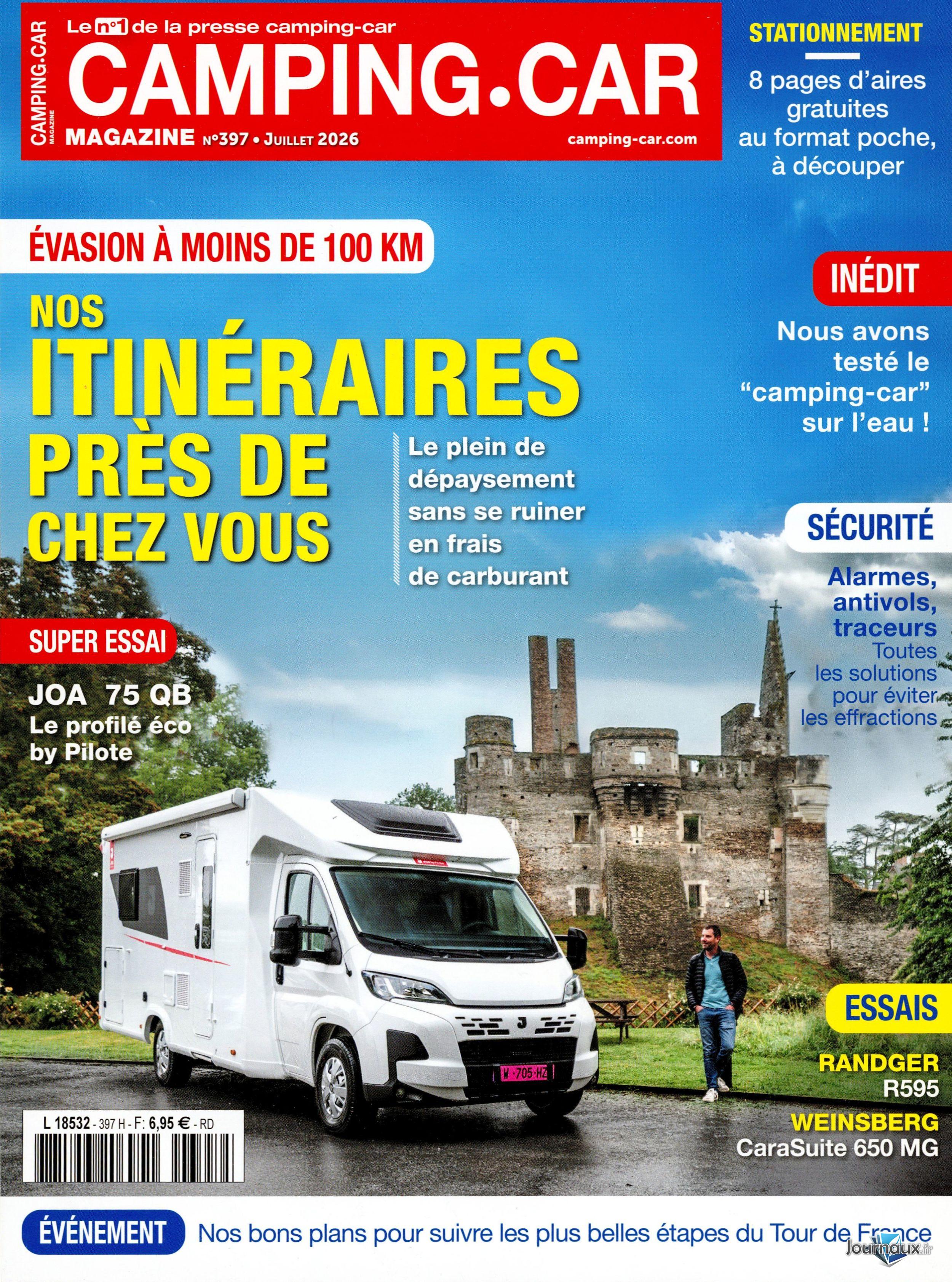 Camping-Car Magazine + Hors-Série accessoires n° 397 2026-06-02