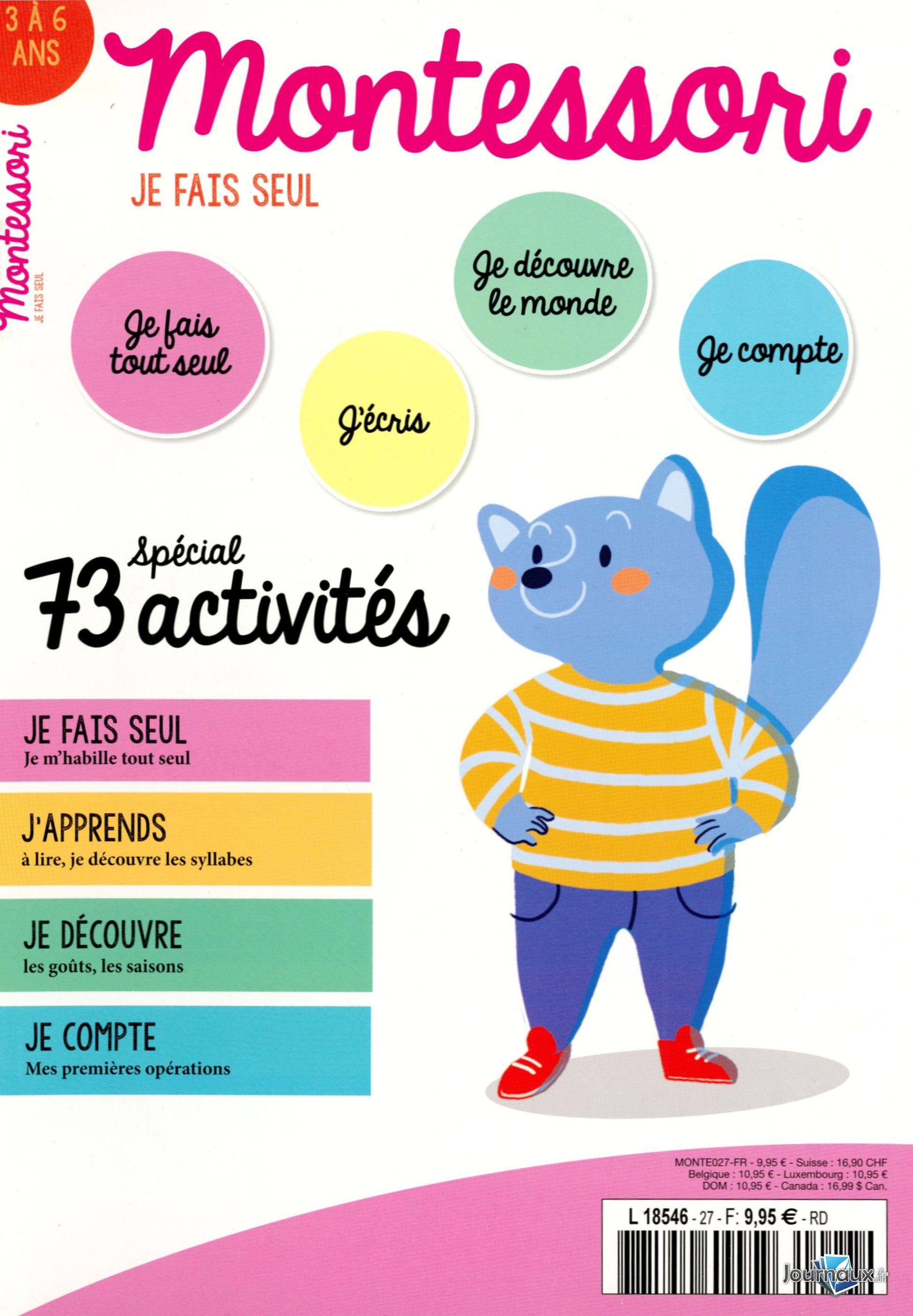 Montessori Je Fais seul n° 27 2025-04-24