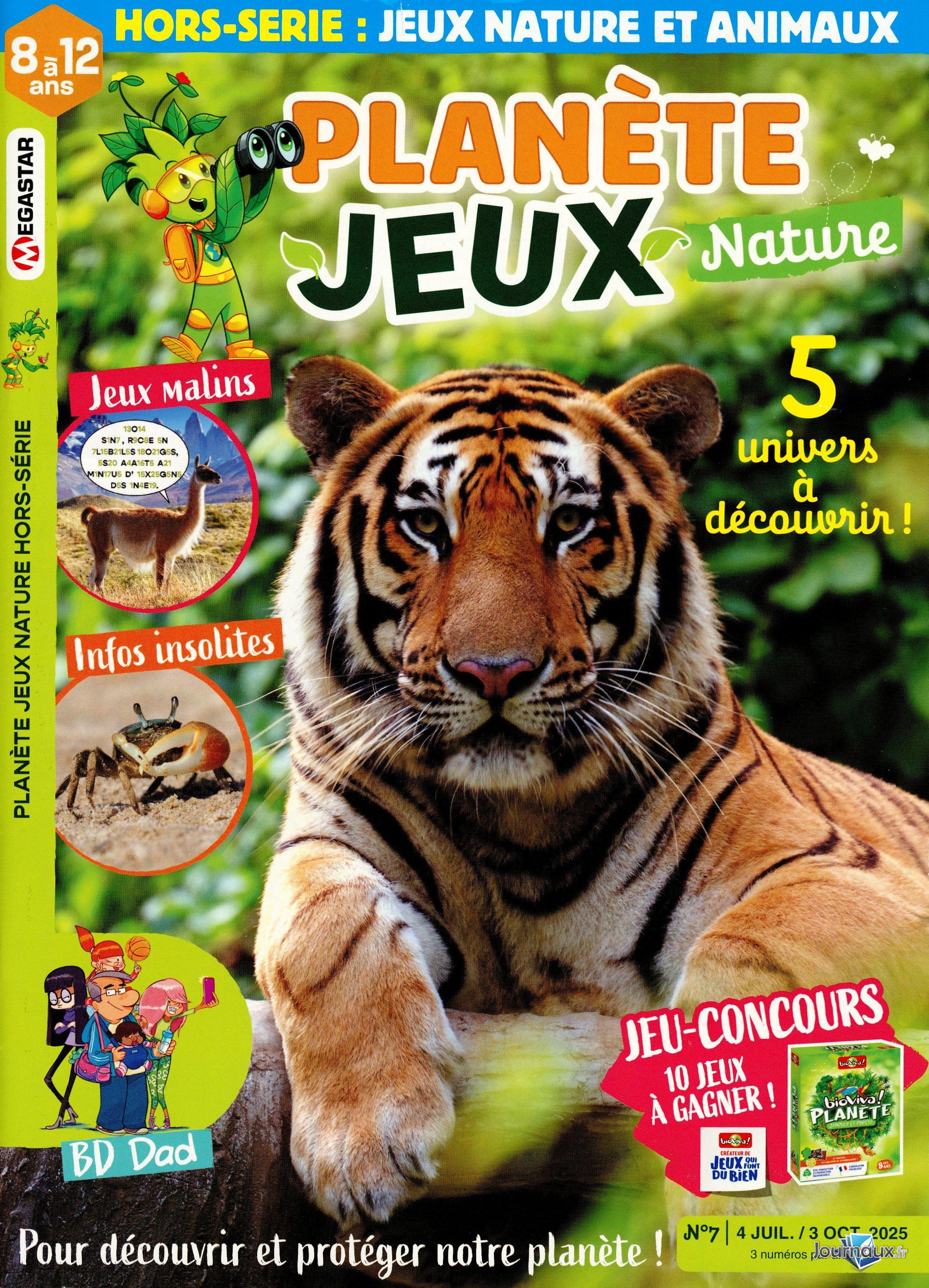 MG Planète Jeux Nature Hors-Série n° 7 2025-07-08