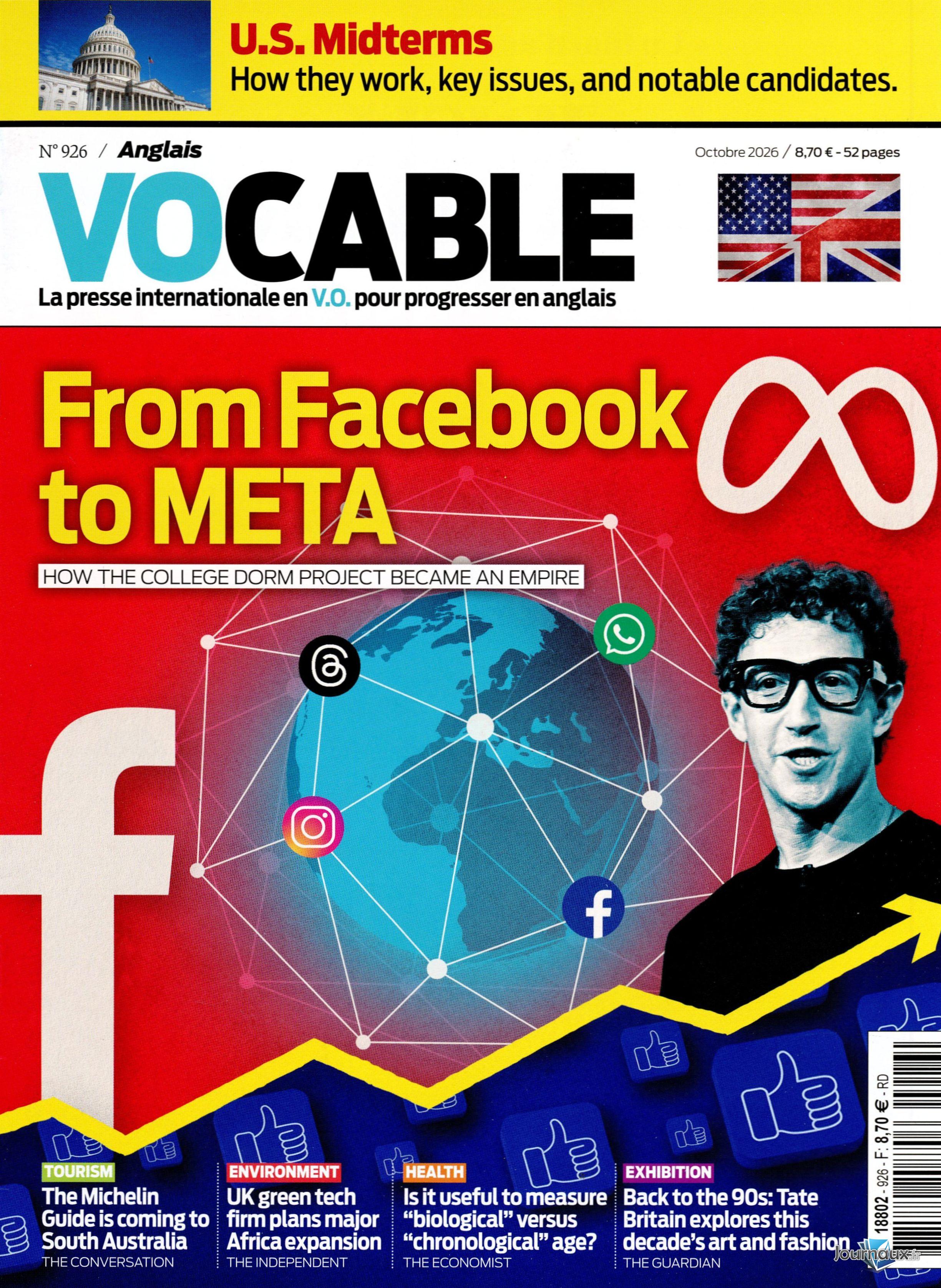Vocable Anglais  n° 926 2026-10-08