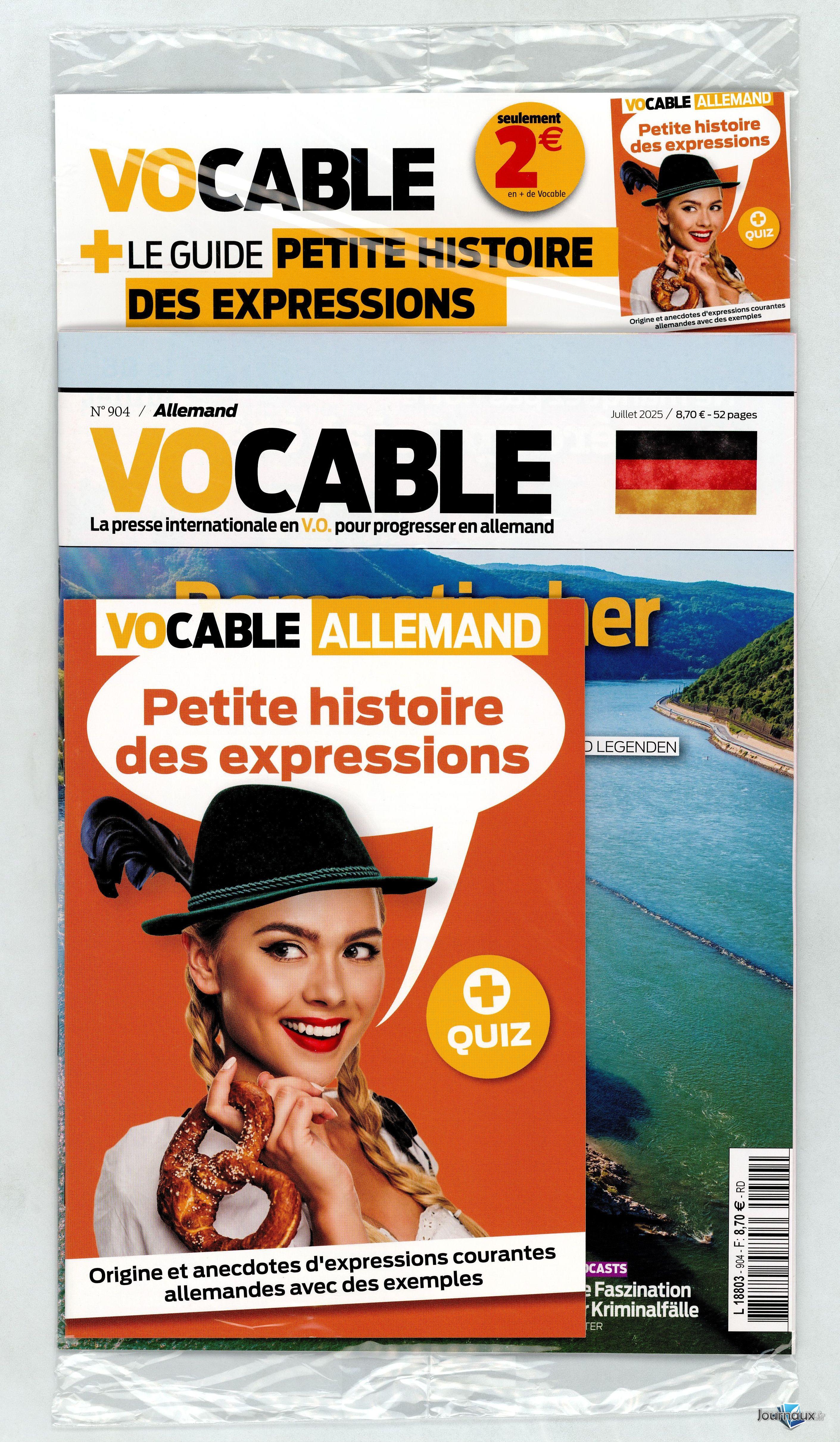 Vocable Allemand  n° 904 2025-06-28