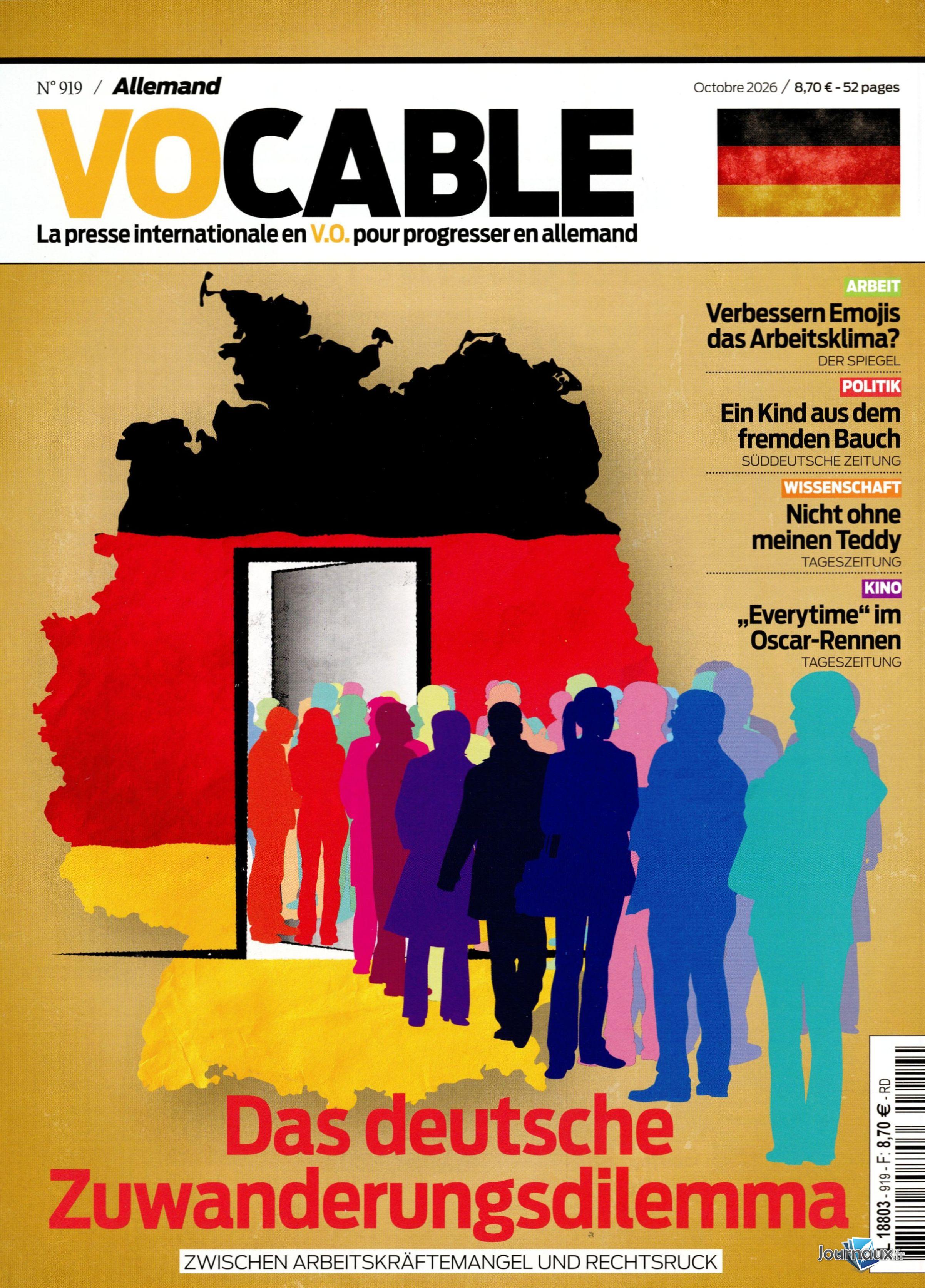 Vocable Allemand n° 919 2026-10-08