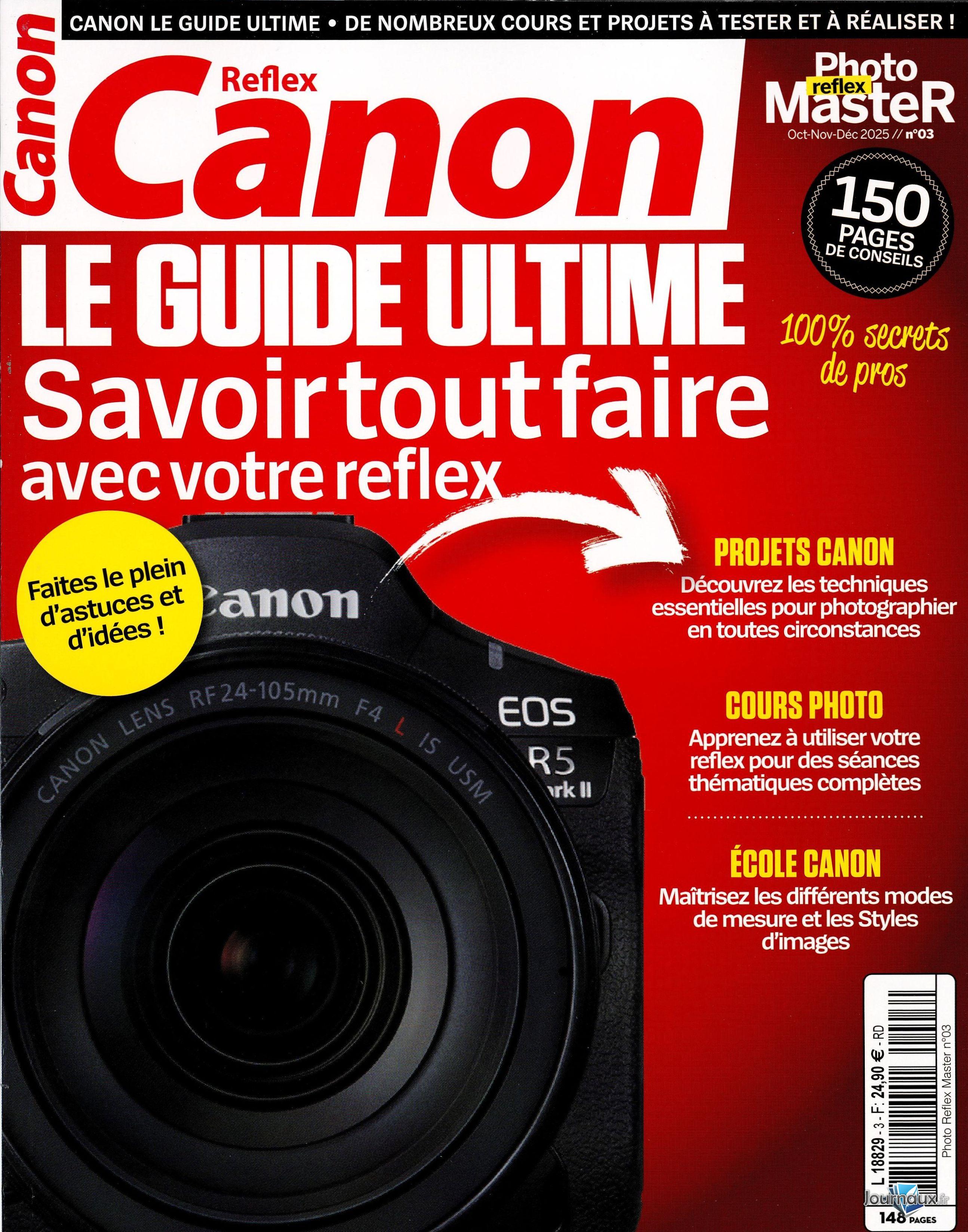 Photo reflex master + livre n° 3 2025-10-10