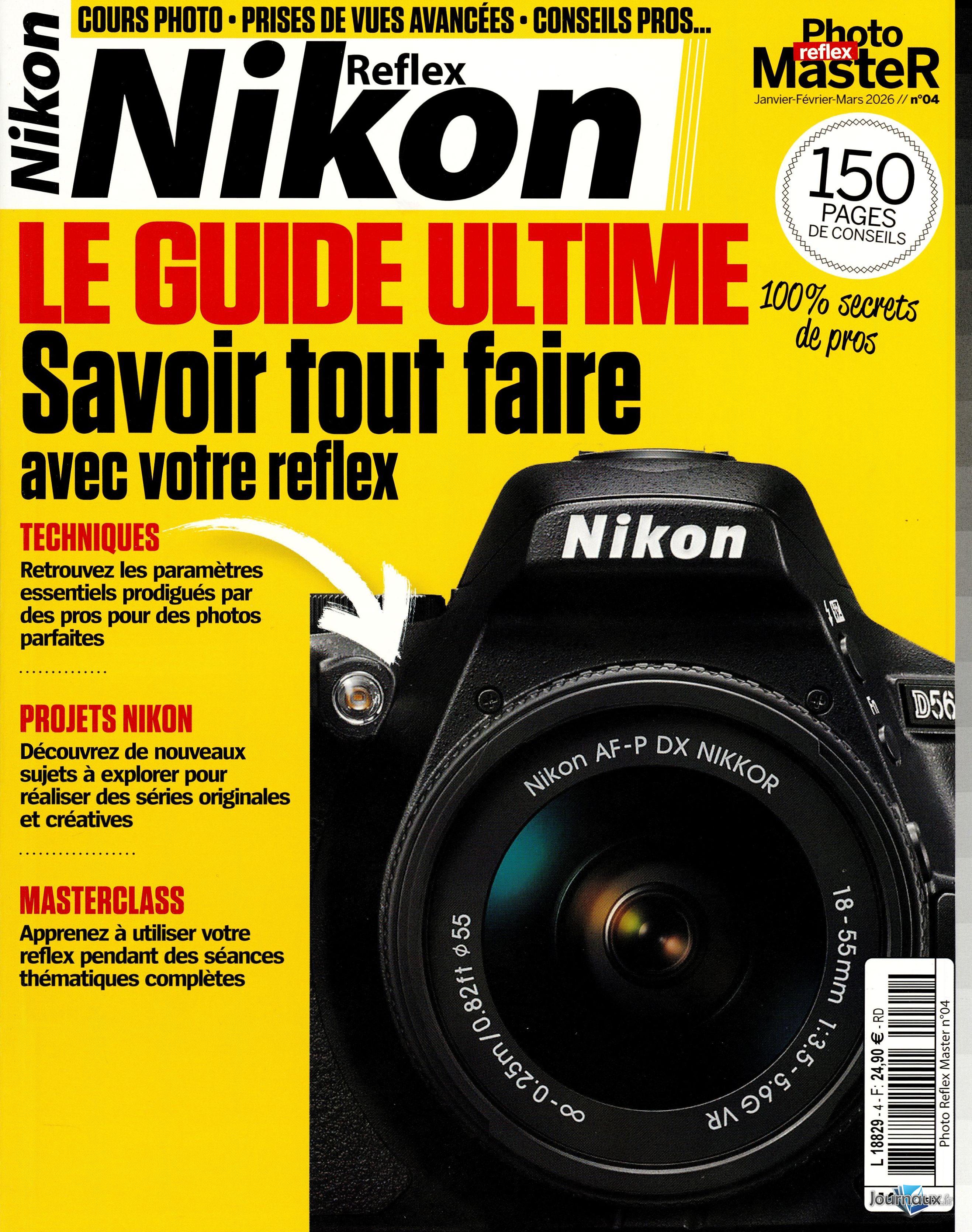 Photo reflex master + livre n° 4 2026-01-15