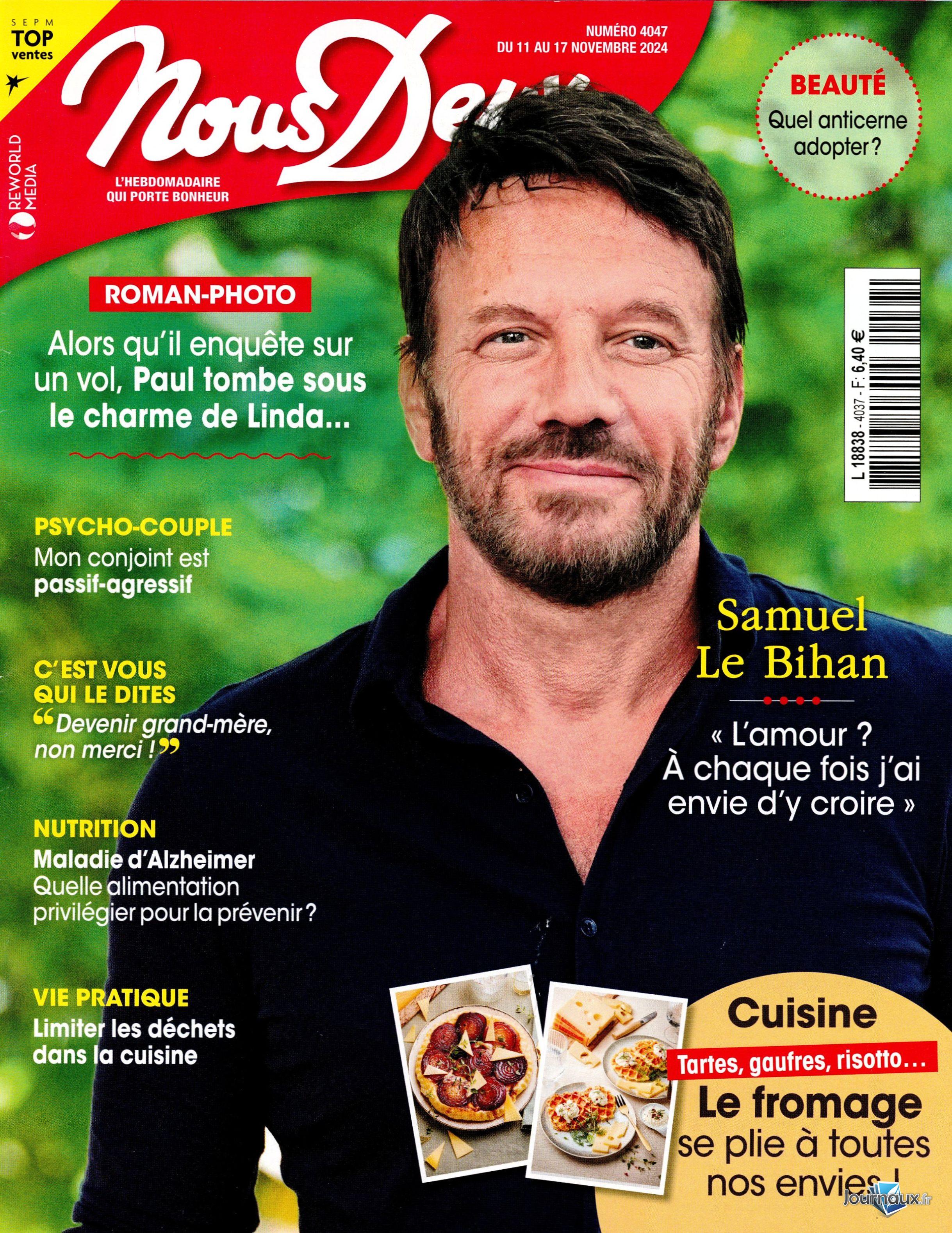 Nous Deux + Carnet  n° 4037 2024-11-12