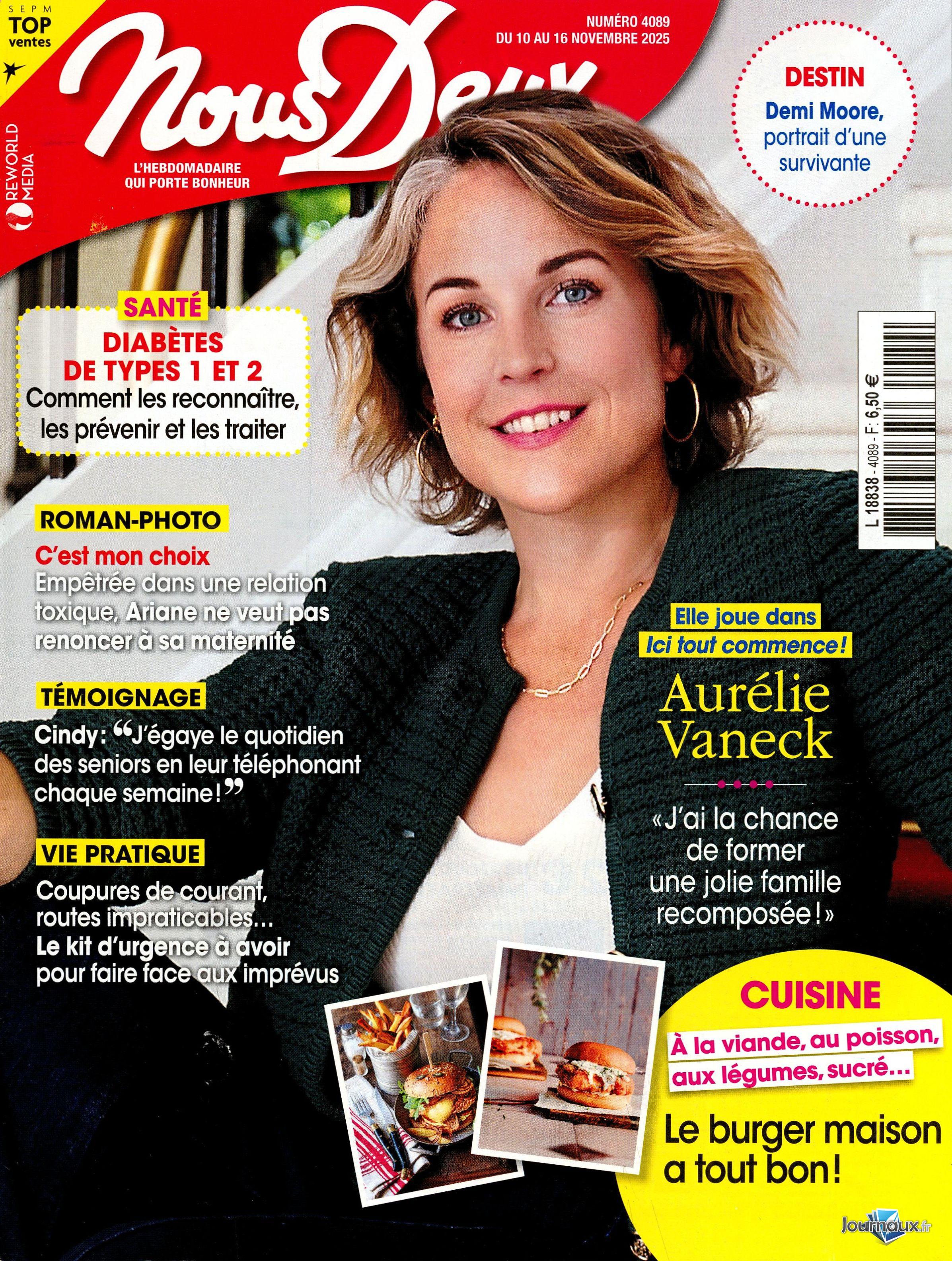 Nous Deux + Agenda 2026 n° 4089 2025-11-10