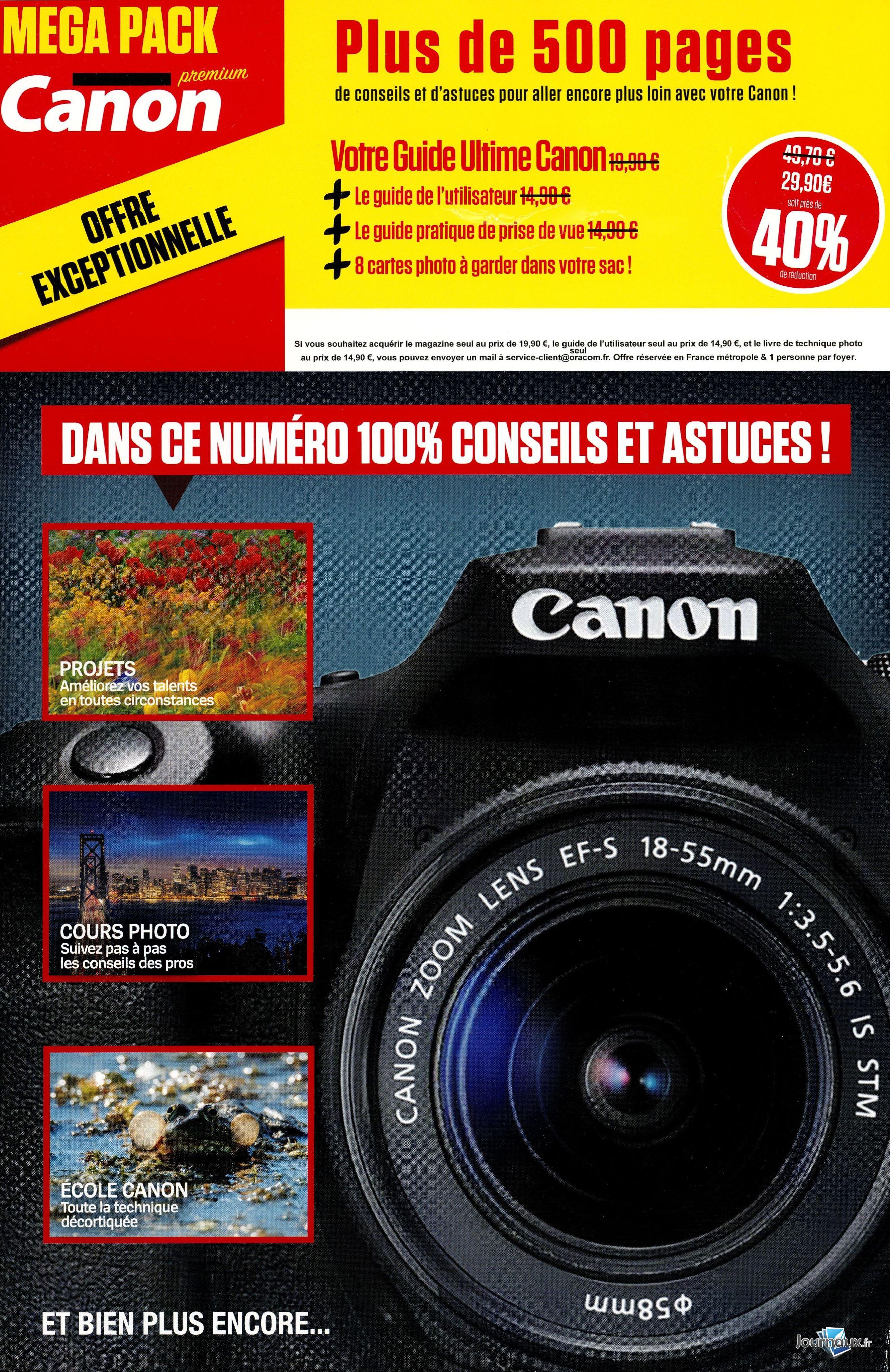 MEGA PACK CANON n° 7 2026-10-15