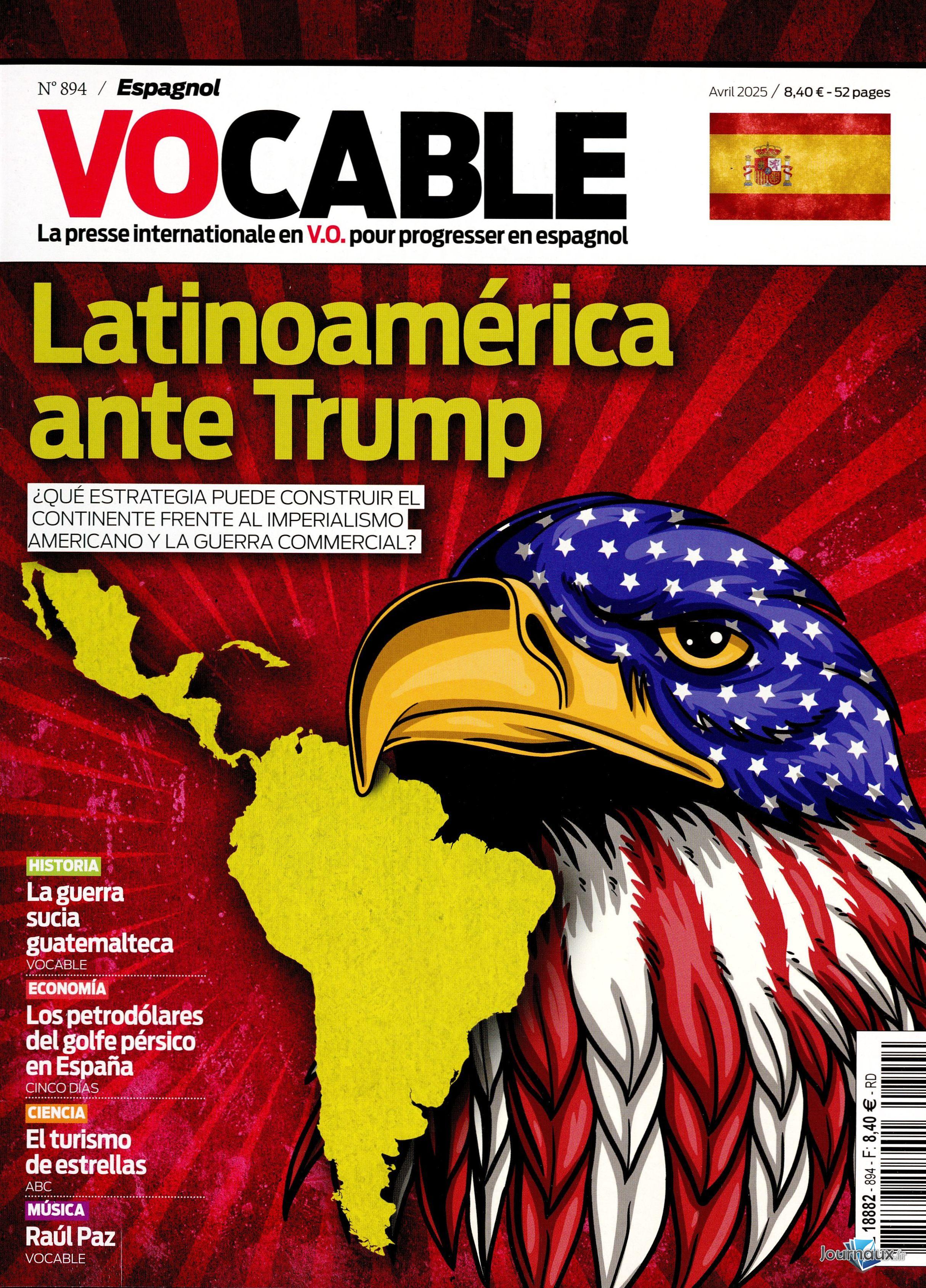 Vocable Espagnol   n° 894 2025-04-04