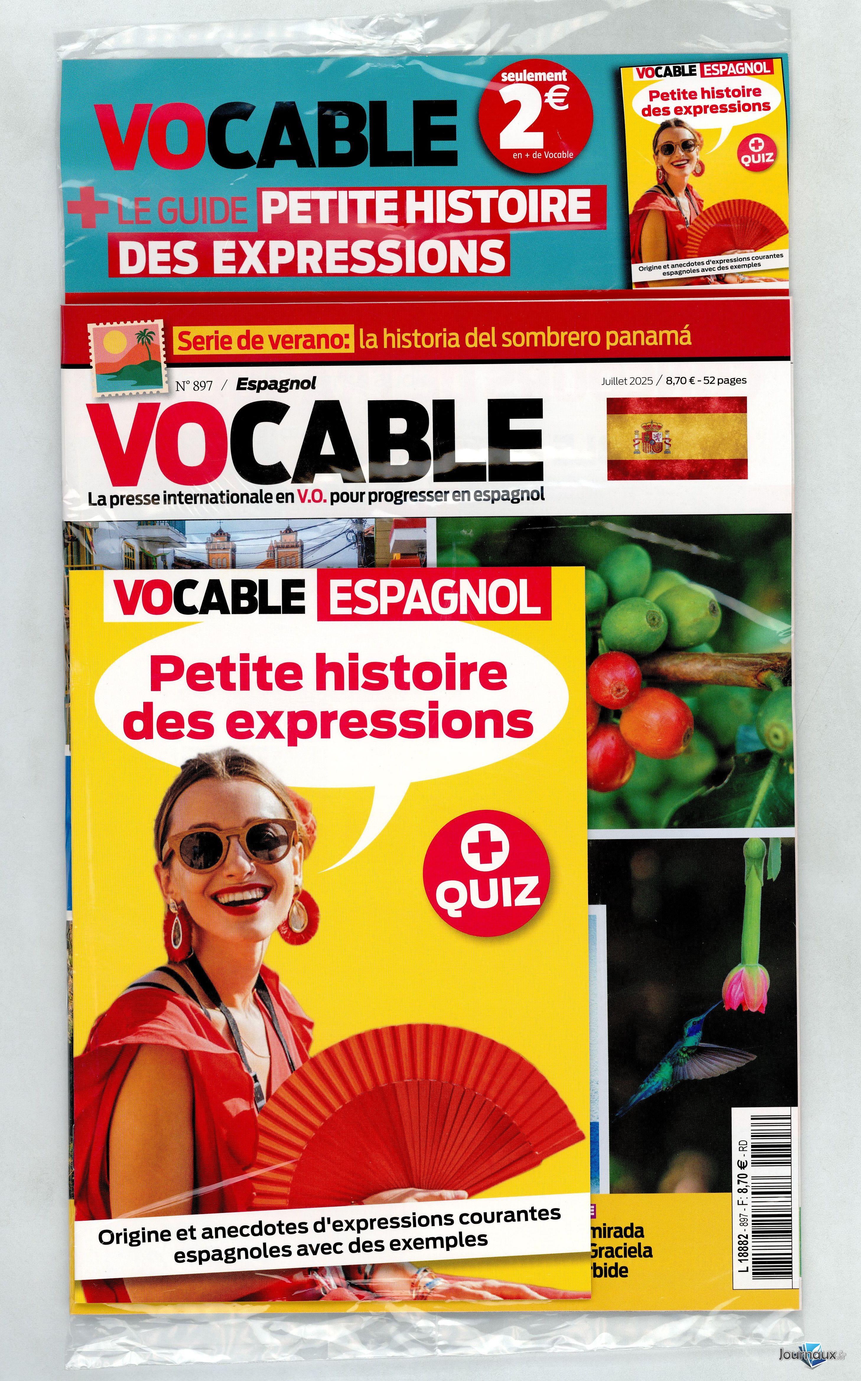 Vocable Espagnol   n° 897 2025-06-28