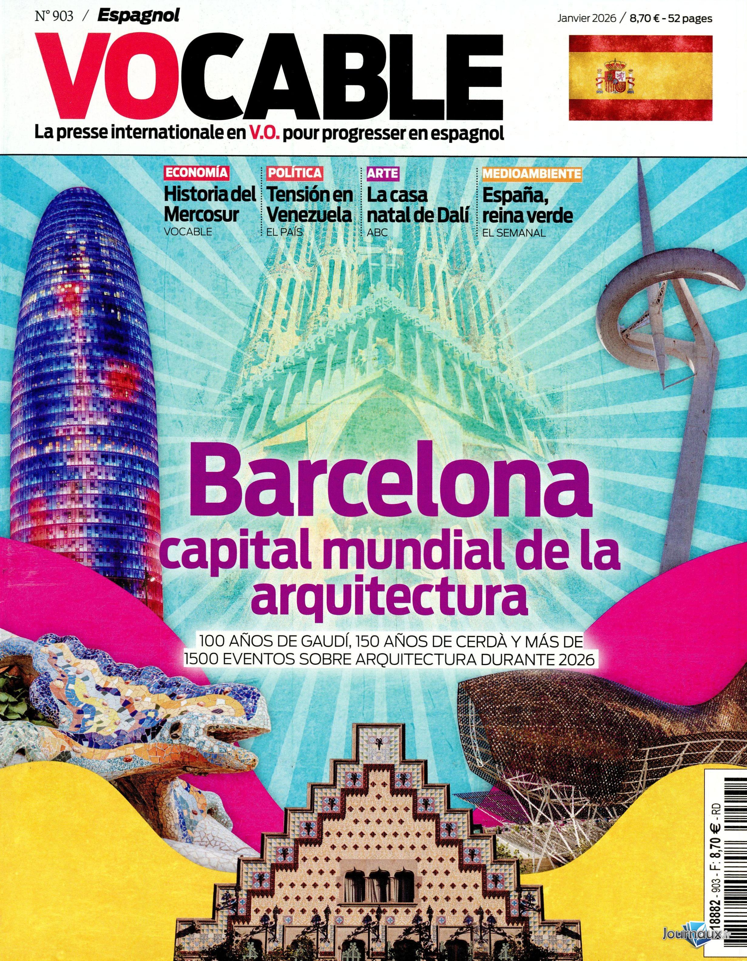 Vocable Espagnol n° 903 2026-01-02