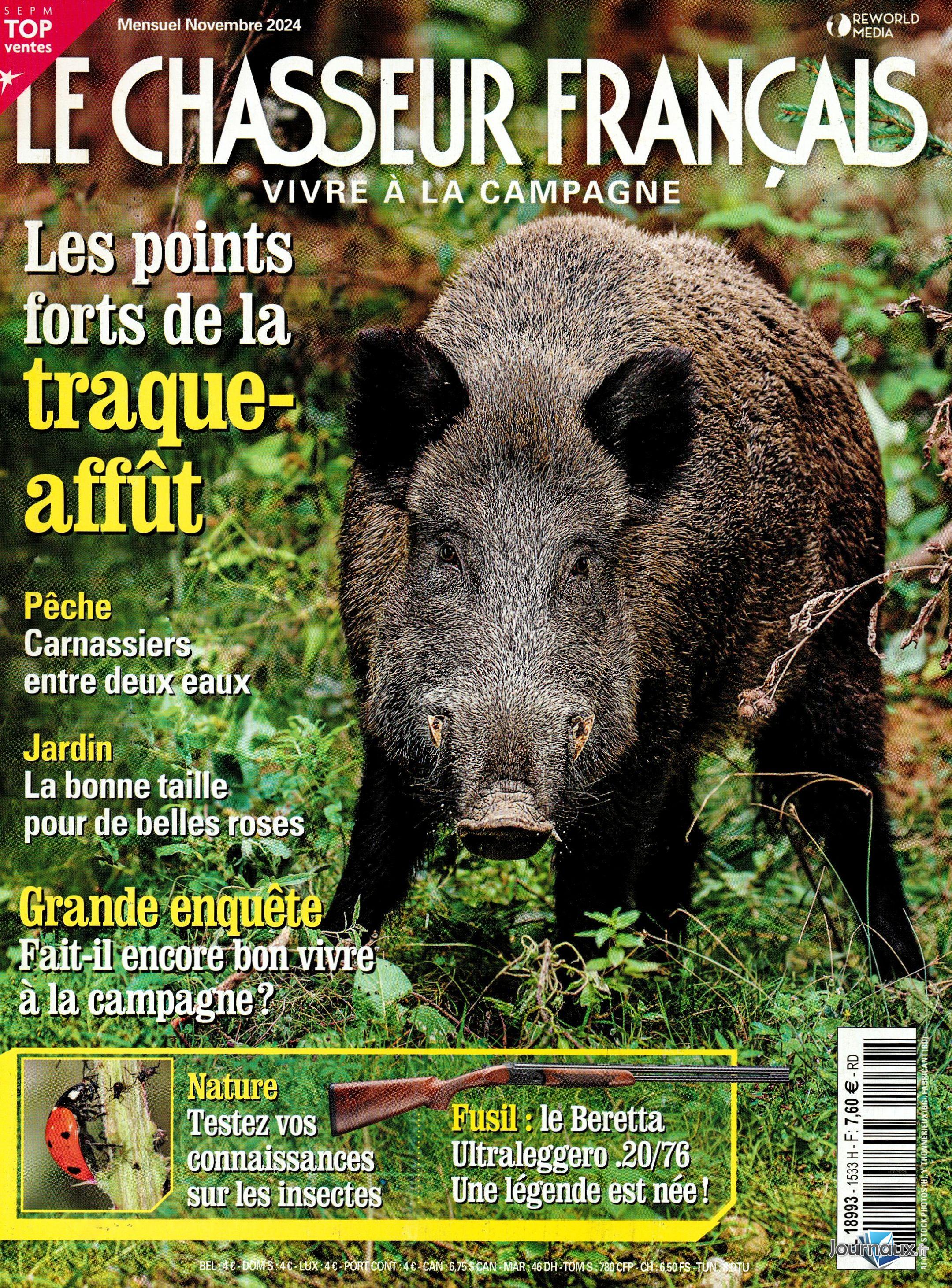 Le Chasseur Français + Calendrier n° 1533 2024-10-25