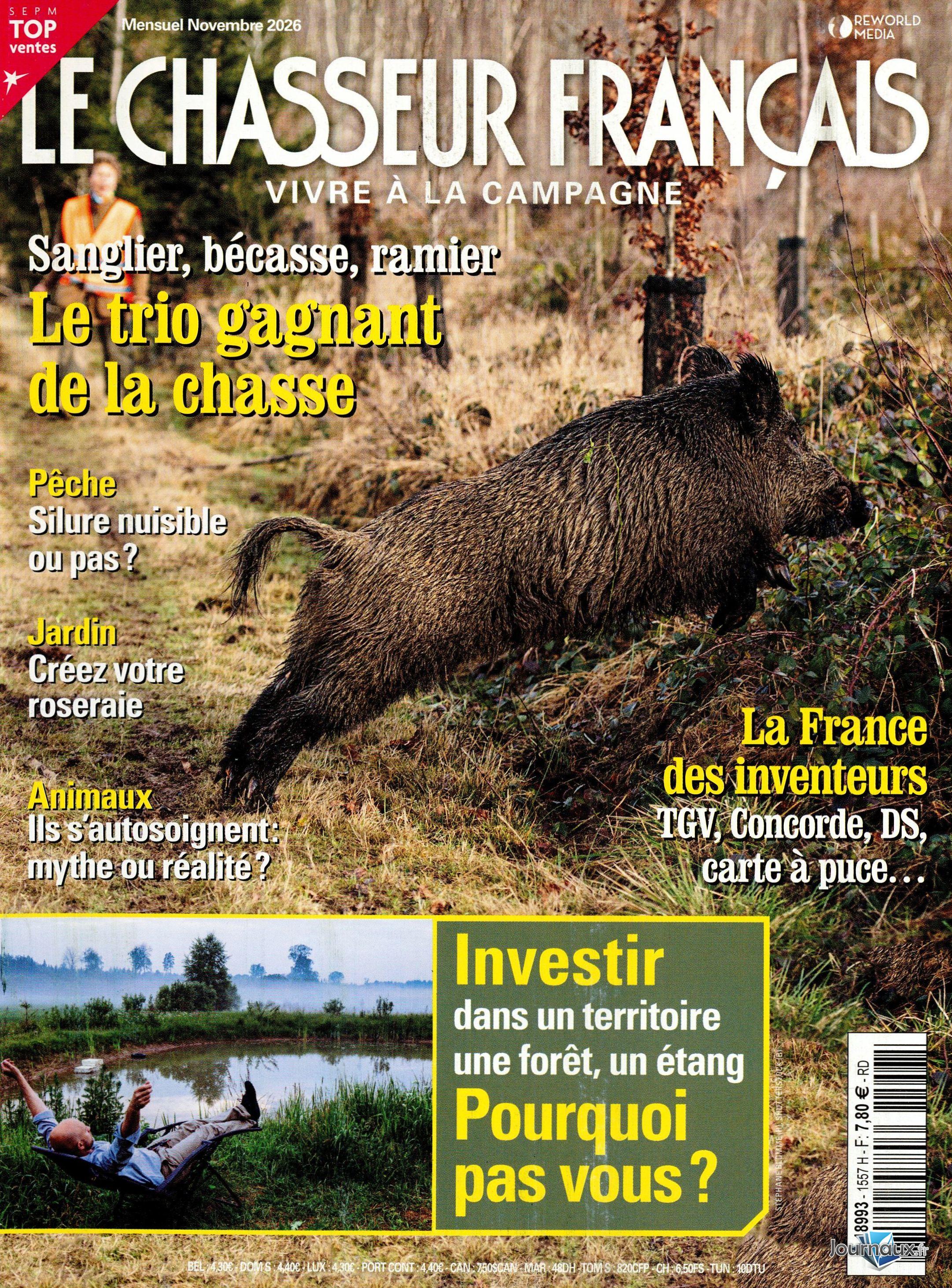 Le Chasseur Français + Calendrier n° 1557 2026-10-24