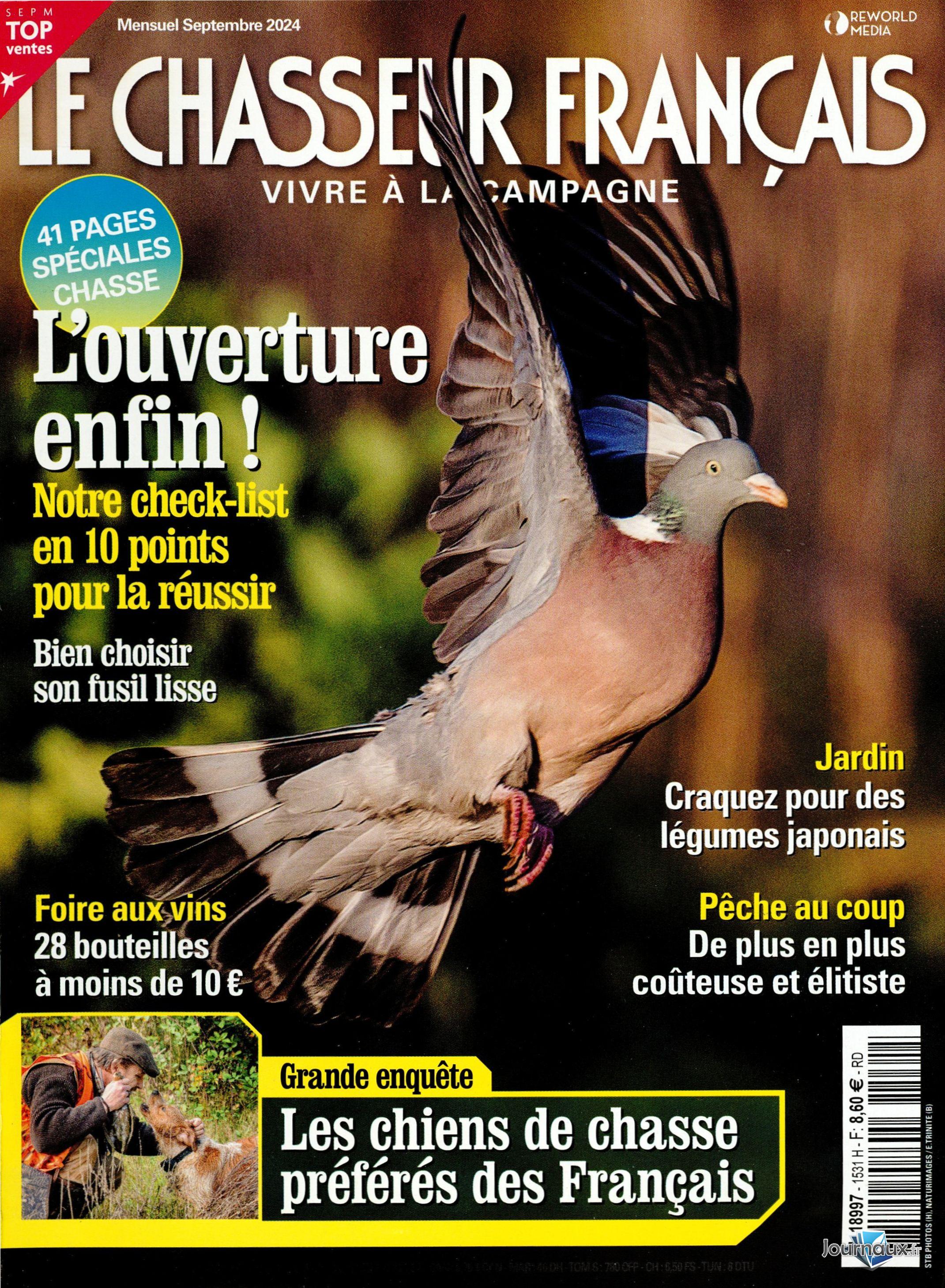 Le Chasseur Français + Couteau n° 1531 2024-08-21