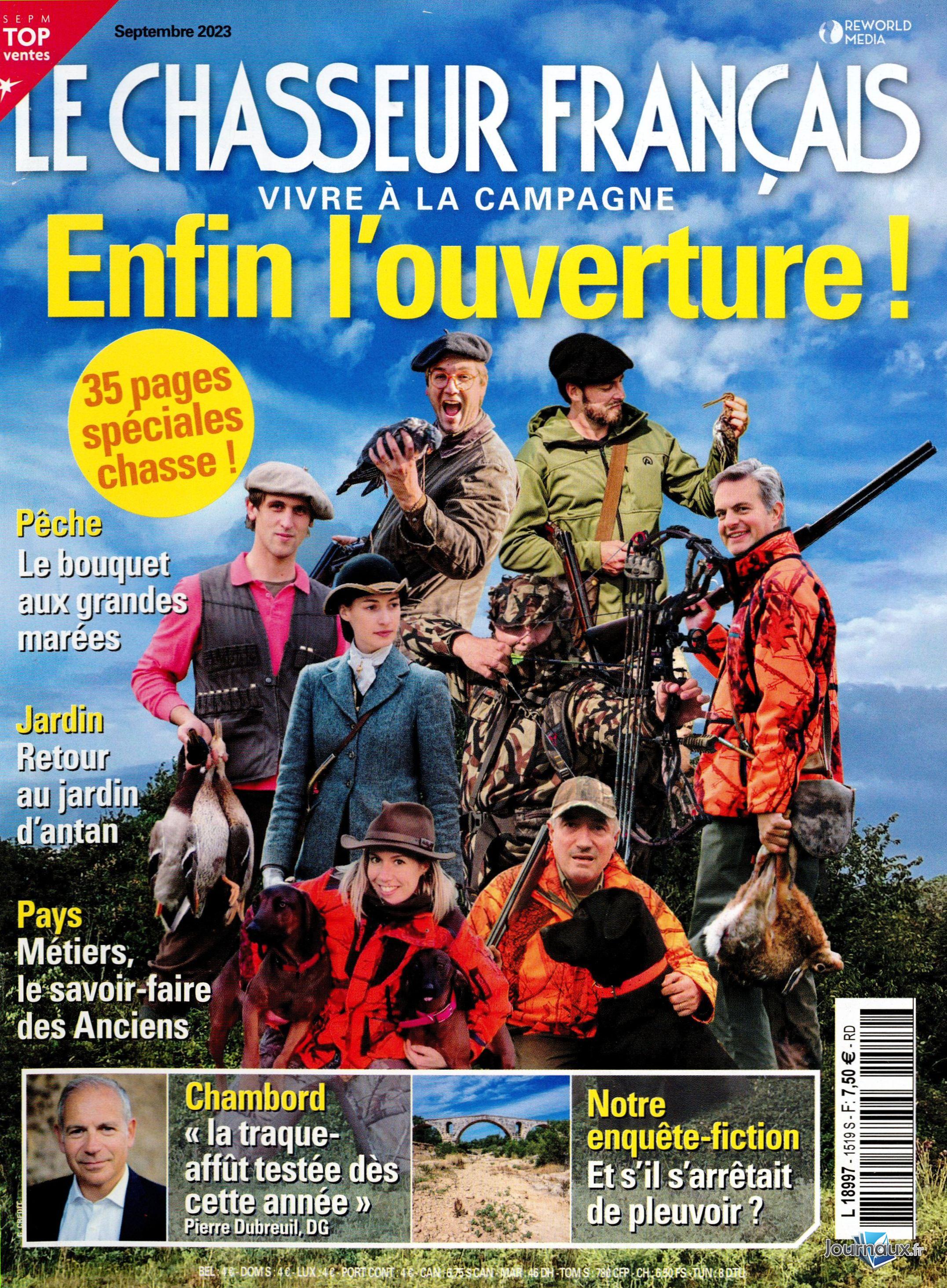 Le Chasseur Français n° 1519 2023-08-23
