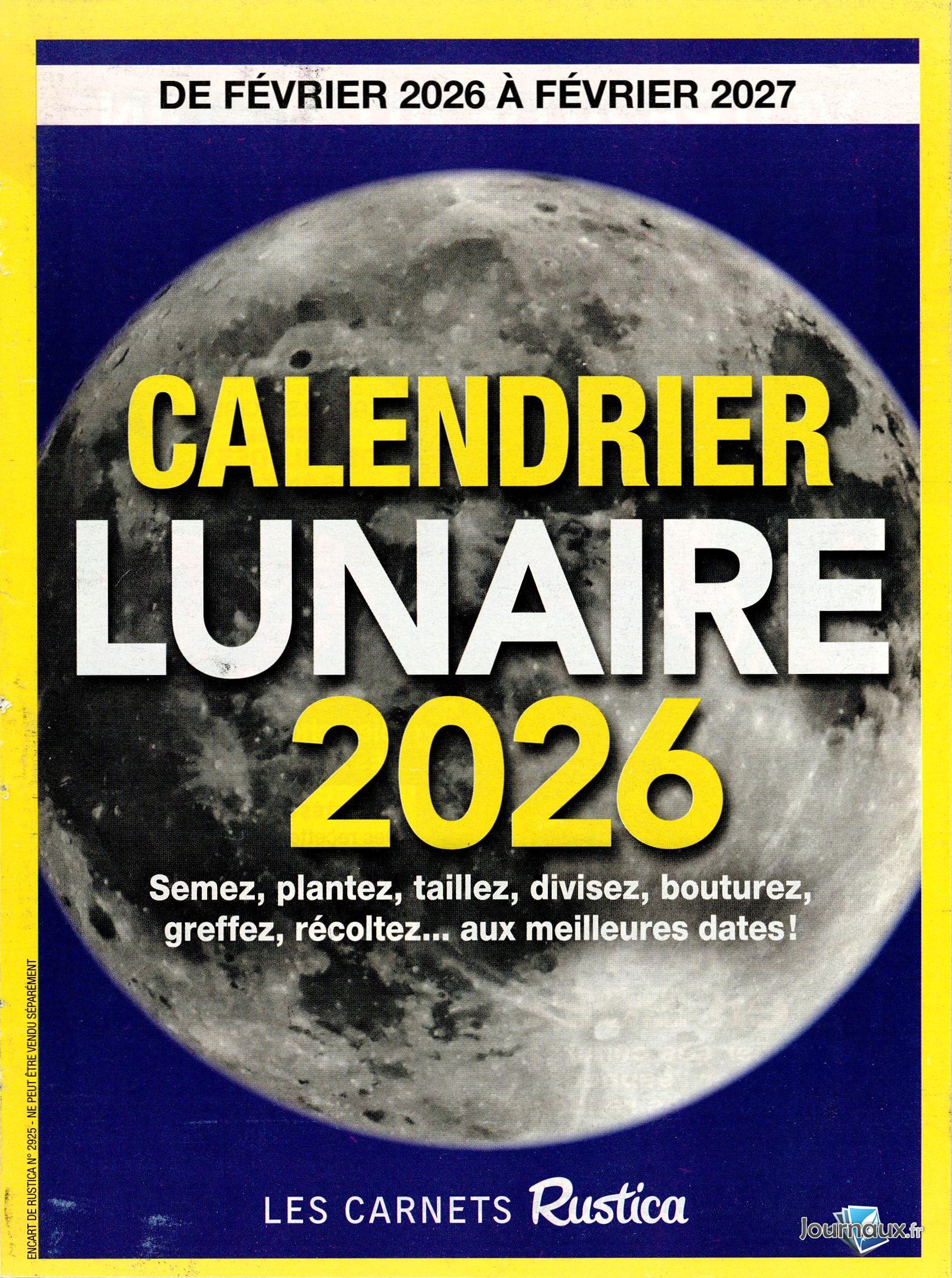 Rustica + Almanach 2025 n° 2925 2026-01-16