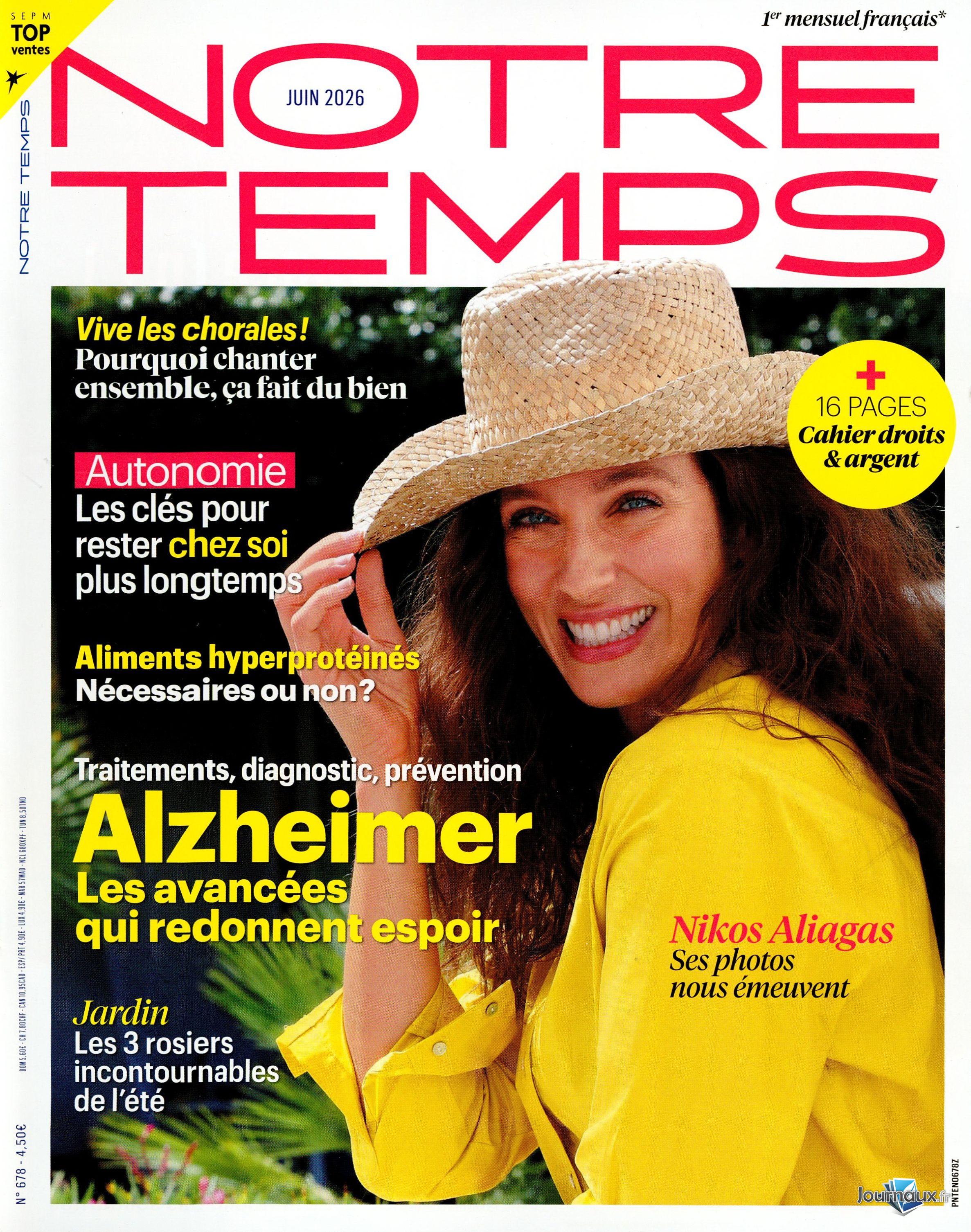 Offre Notre Temps + Notre temps Jeux  n° 678 2026-05-07