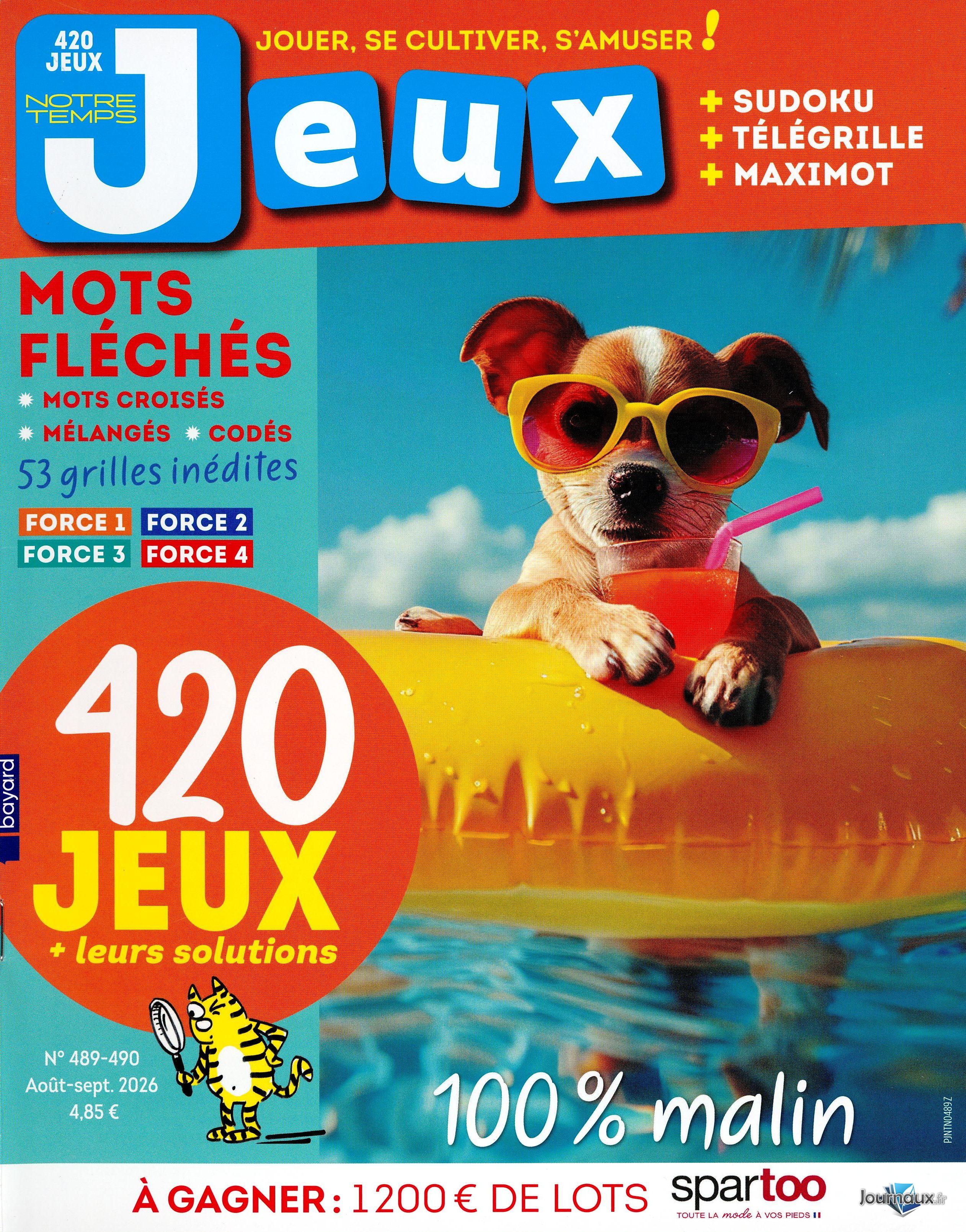 Offre Notre Temps + Notre temps Jeux  n° 680 2026-07-06