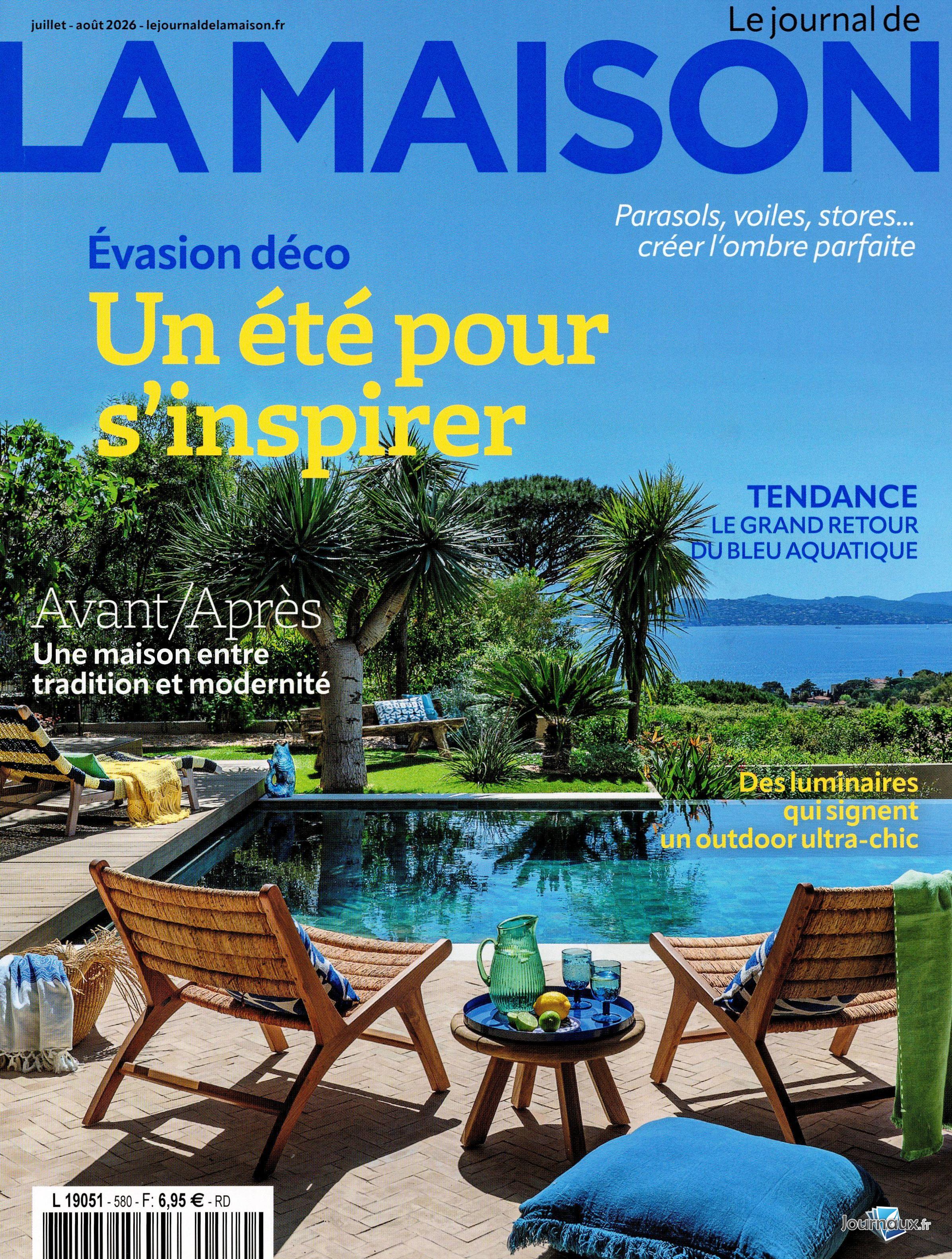 Le Journal de la Maison + Maison & Travaux n° 580 2026-06-30