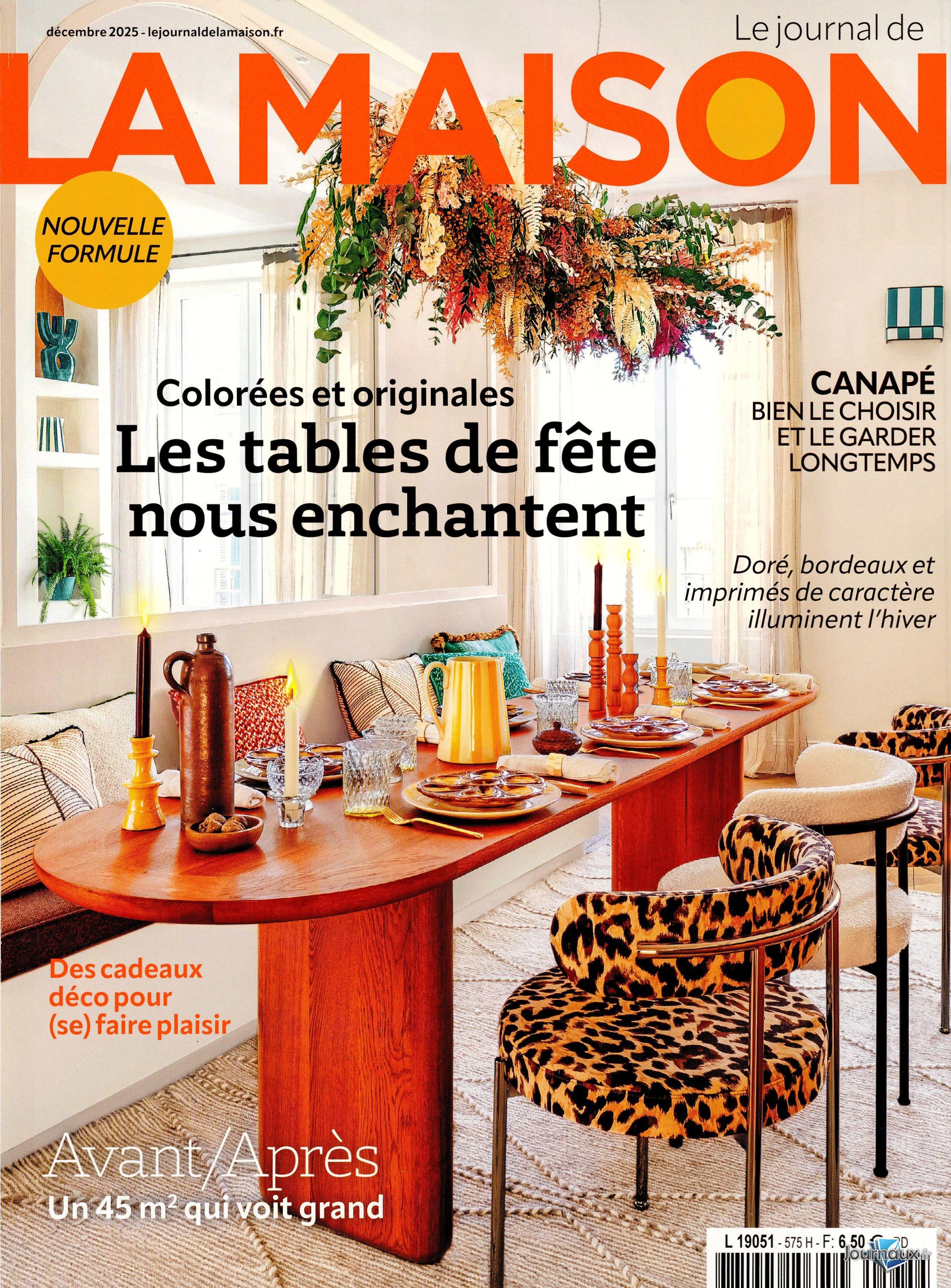 Le Journal de la Maison + son Hors-série n° 575 2025-11-27