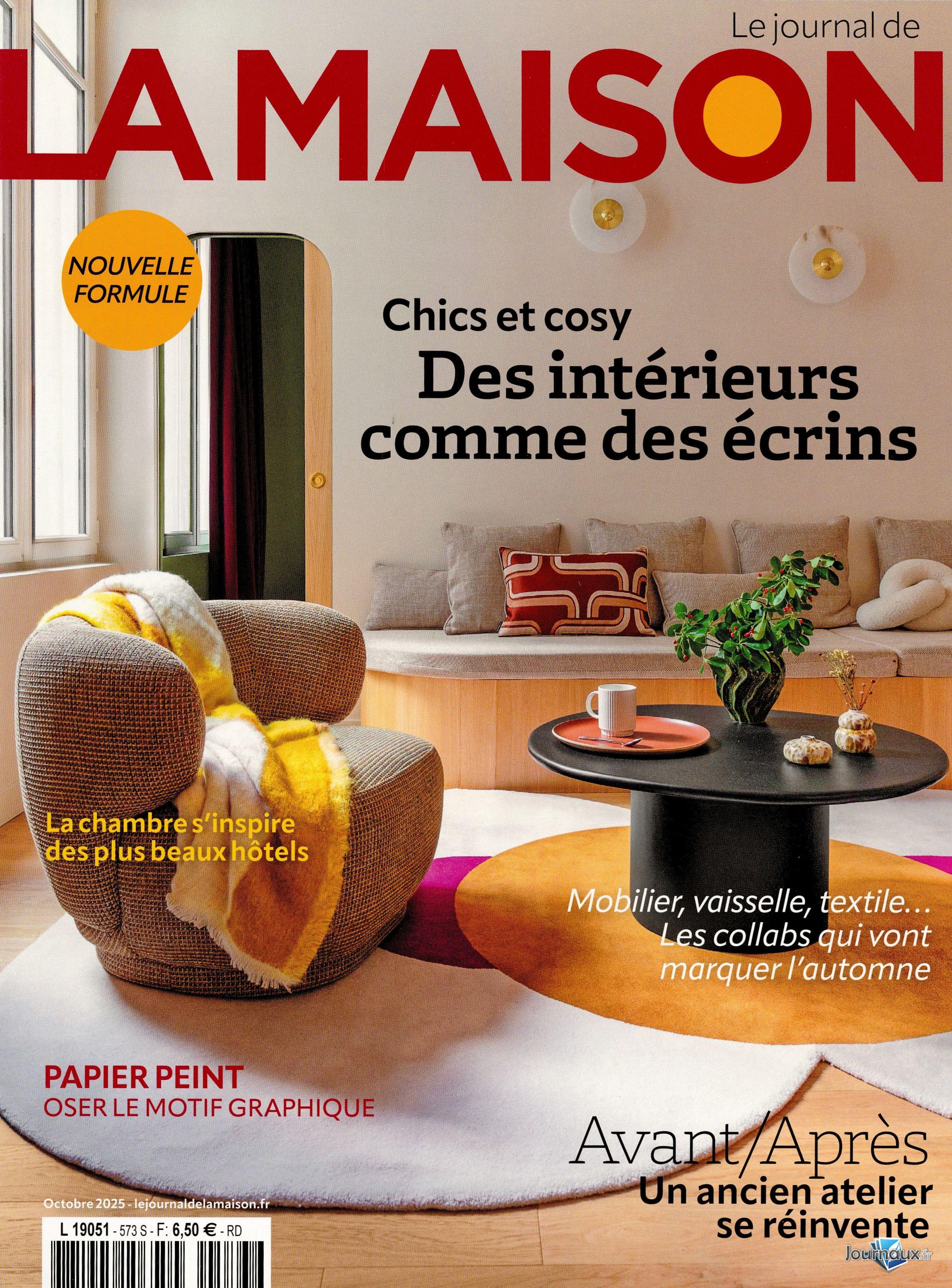Le Journal de la Maison + Maison & Travaux n° 573 2025-10-10