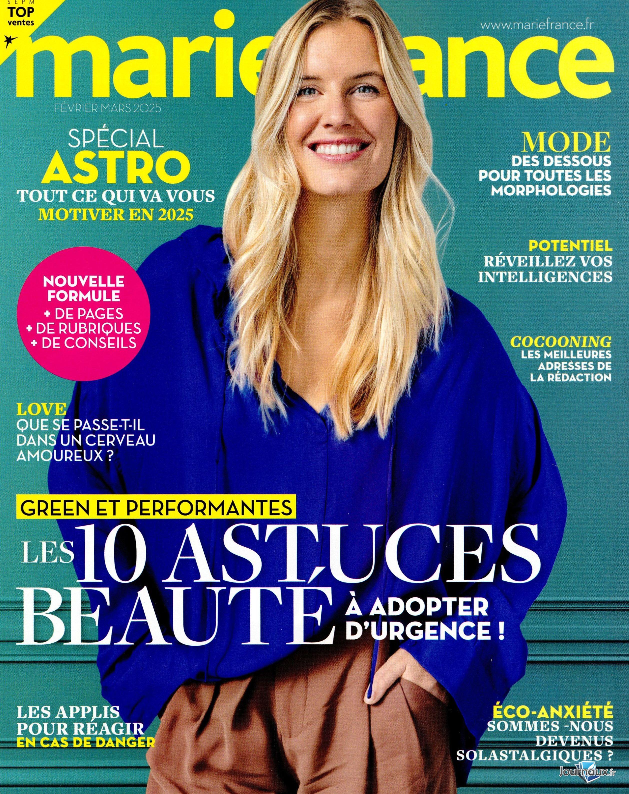 Modes & Travaux + Marie France n° 1492 2025-02-05