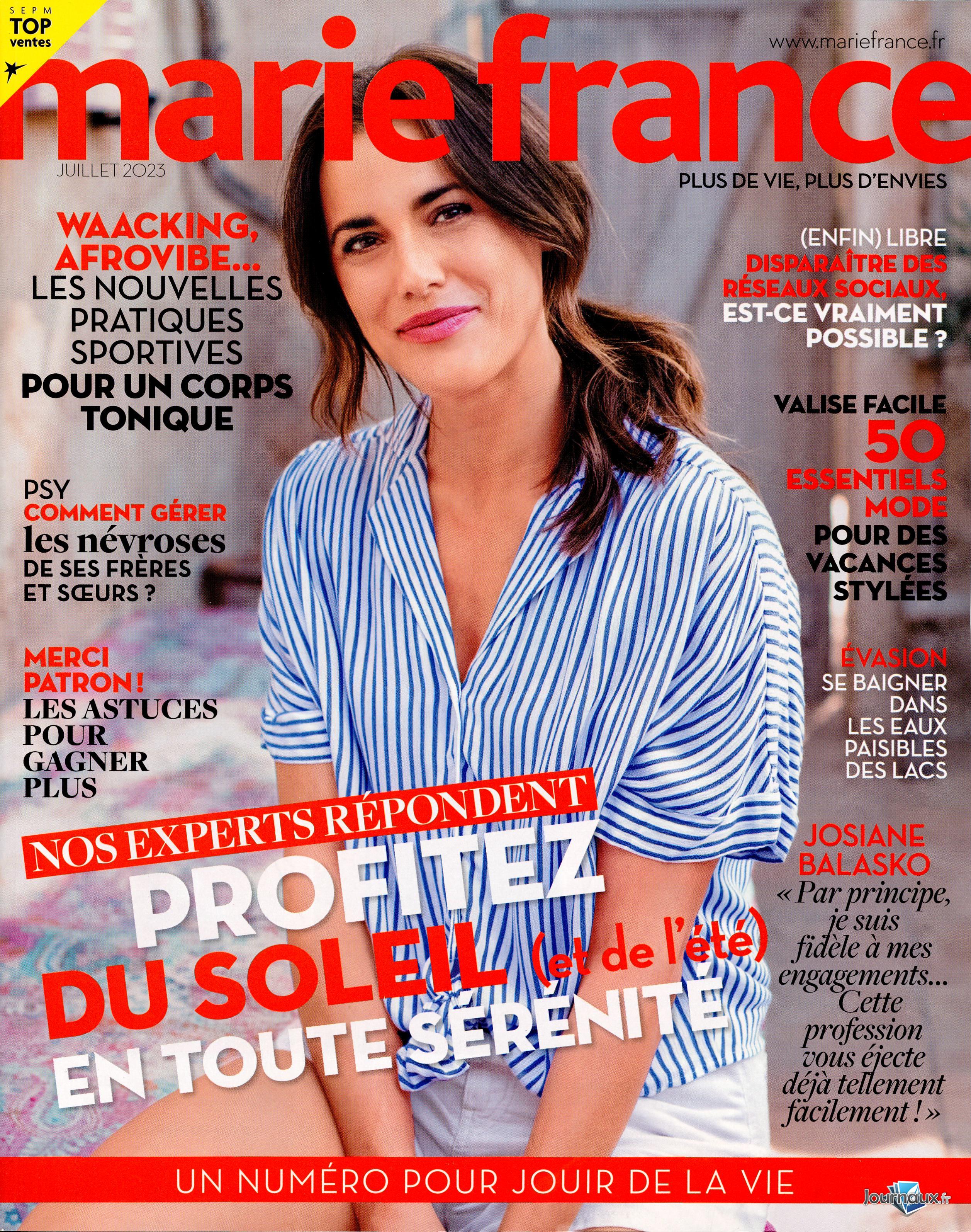 Modes & Travaux + Marie France n° 1472 2023-06-03