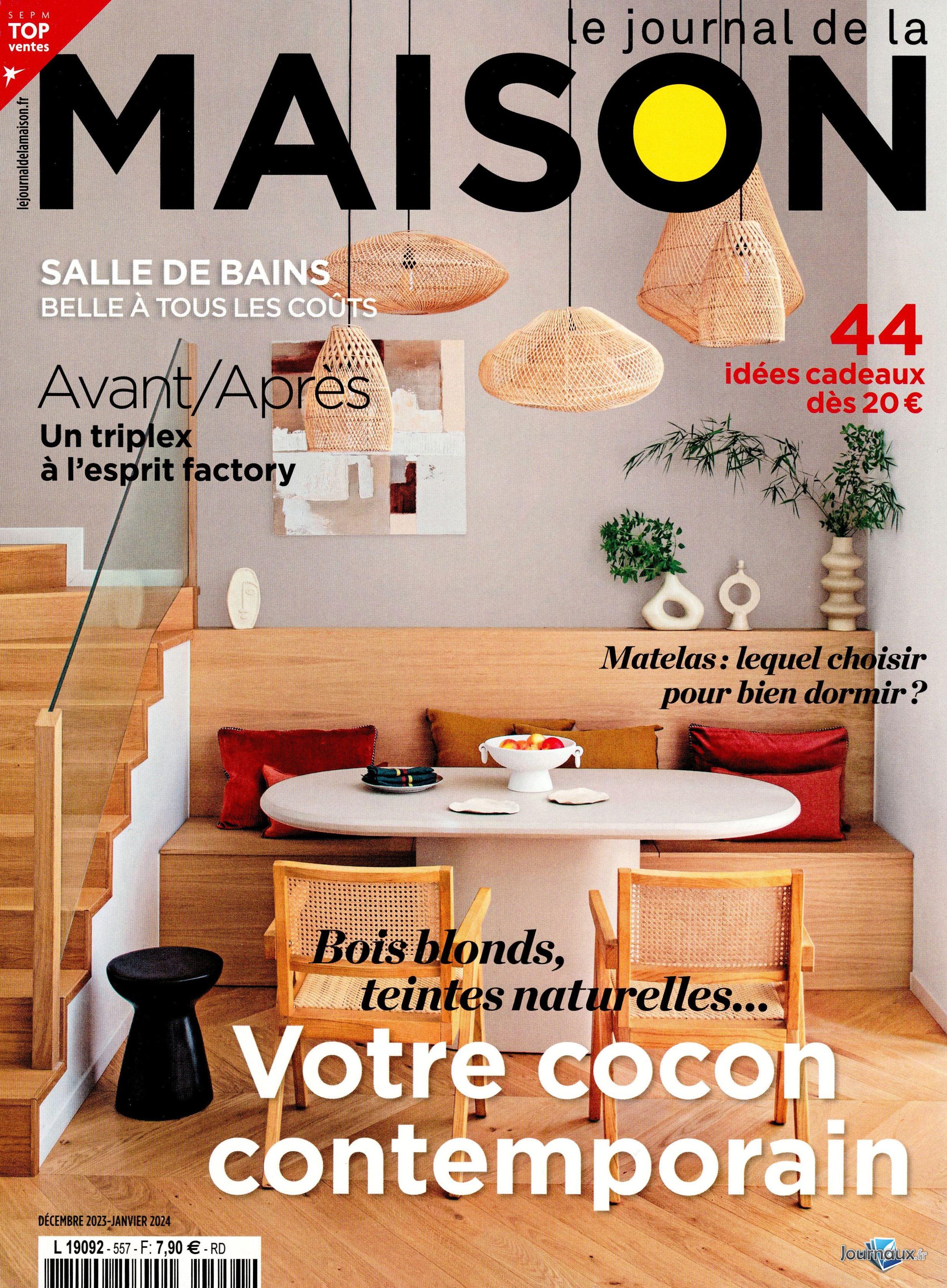Le Journal de la Maison + Campagne Décoration n° 557 2023-12-13