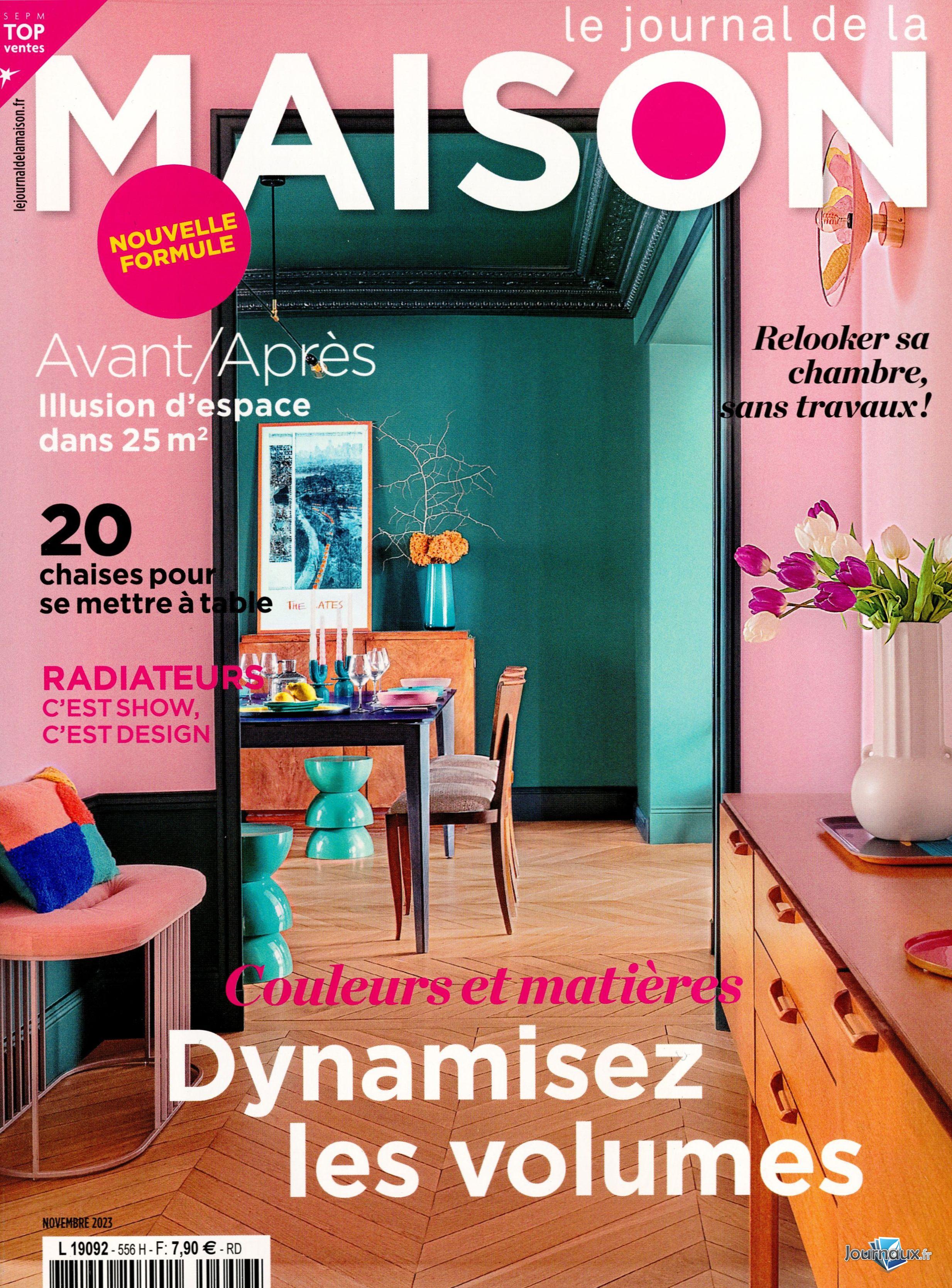 Le Journal De La Maison + Campagne Décoration  n° 556 2023-10-26
