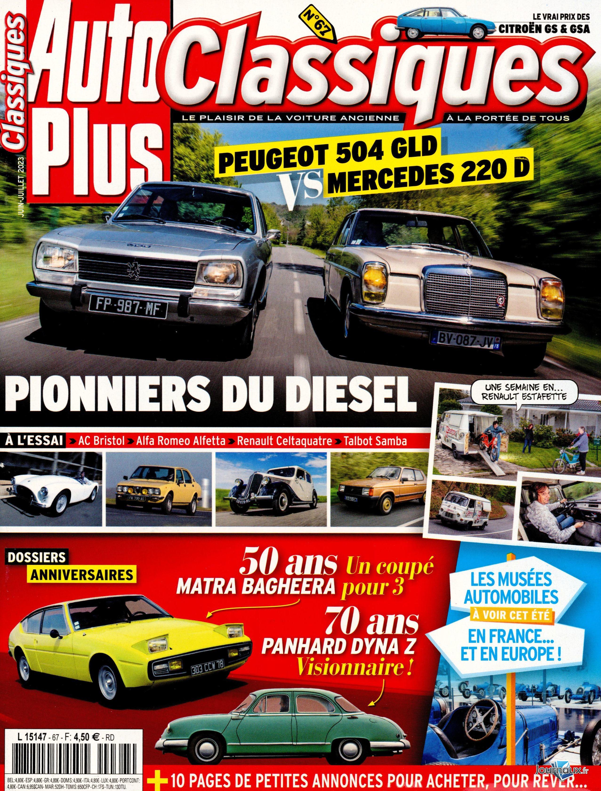 Auto Plus + Auto Plus Classiques n° 1835 2023-11-04